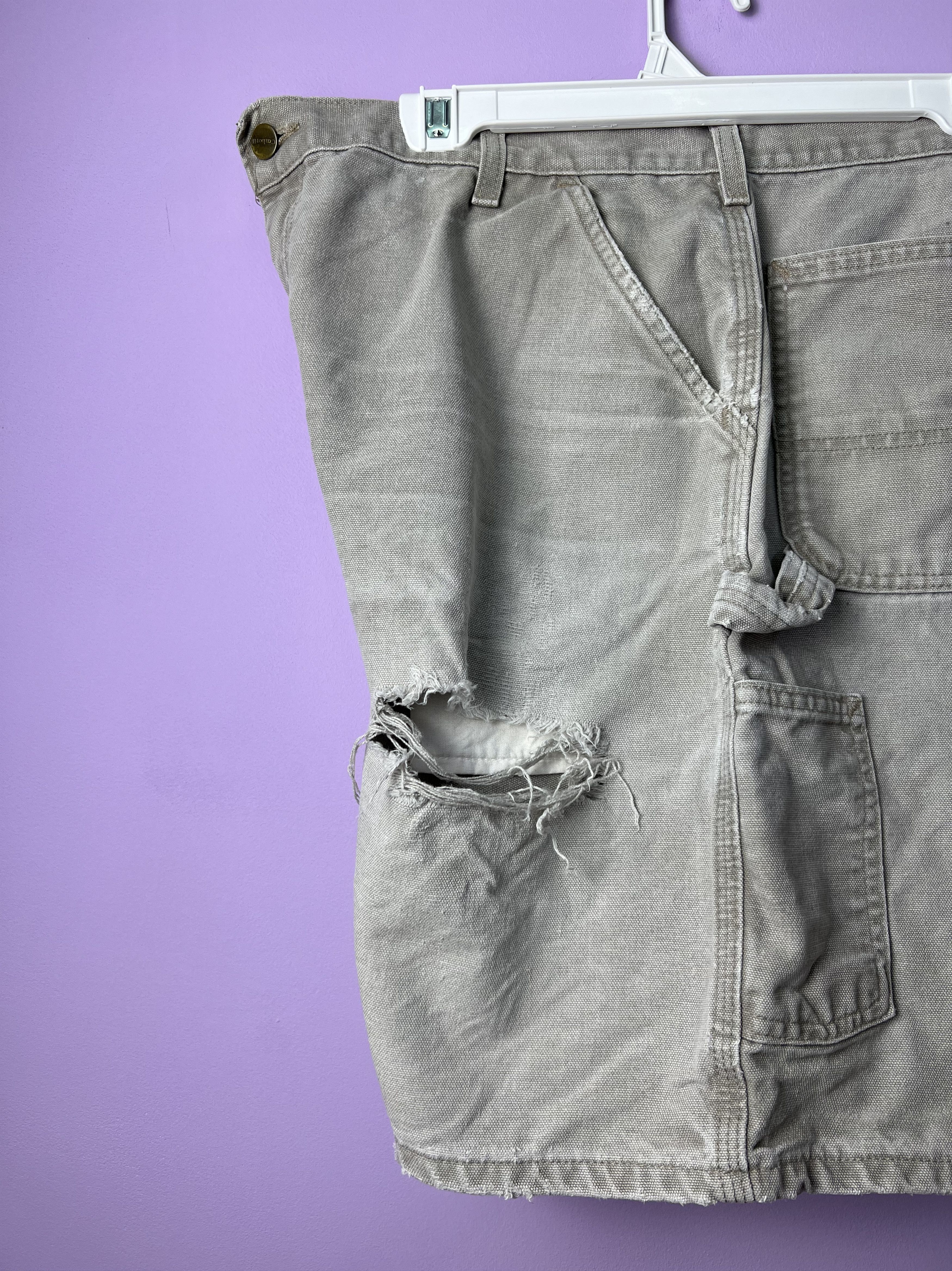 Carhartt 🔥Rare Distressed Vintage Carhartt Short Pants Size US 39 - 14 Thumbnail