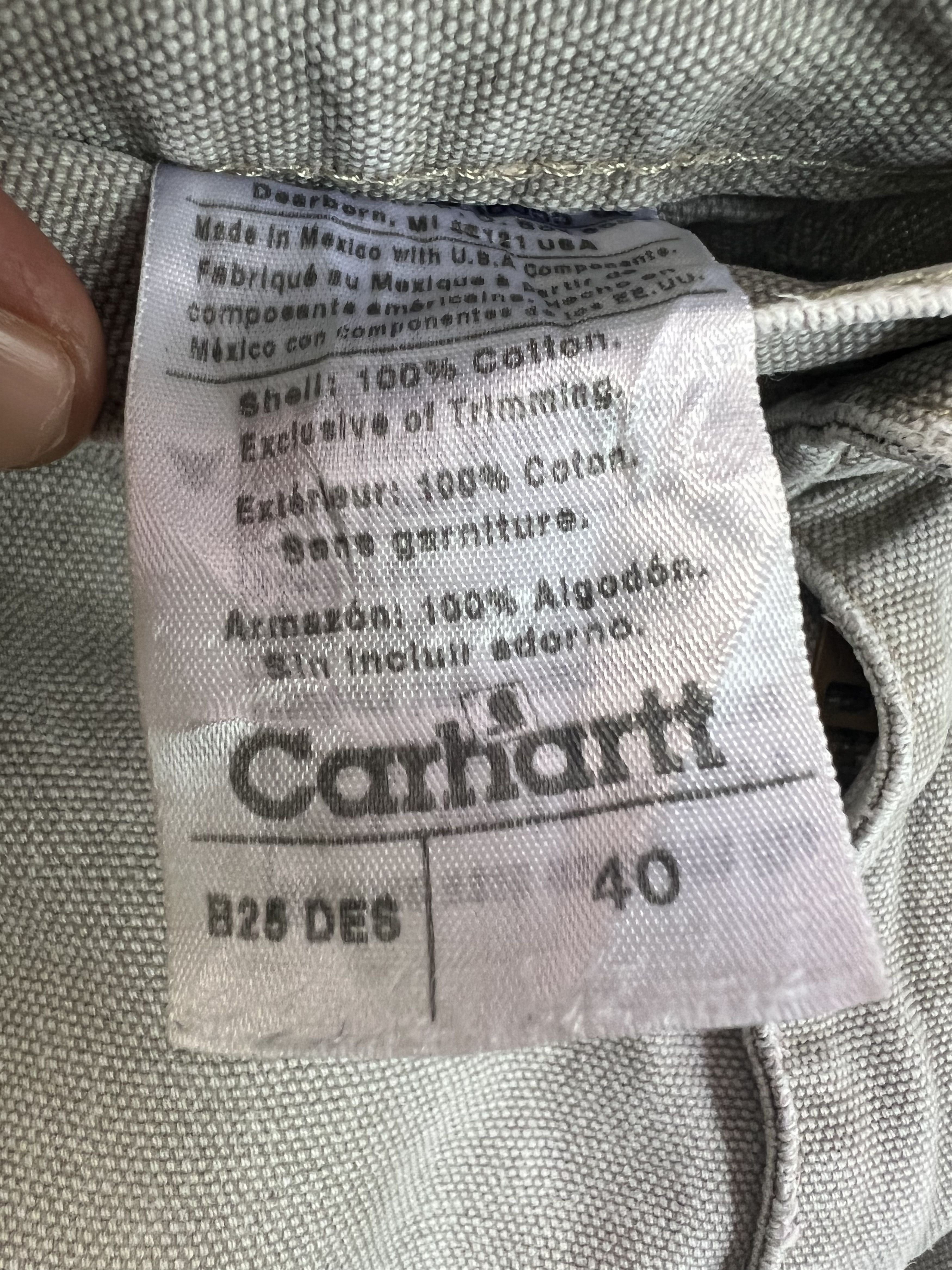 Carhartt 🔥Rare Distressed Vintage Carhartt Short Pants Size US 39 - 16 Thumbnail