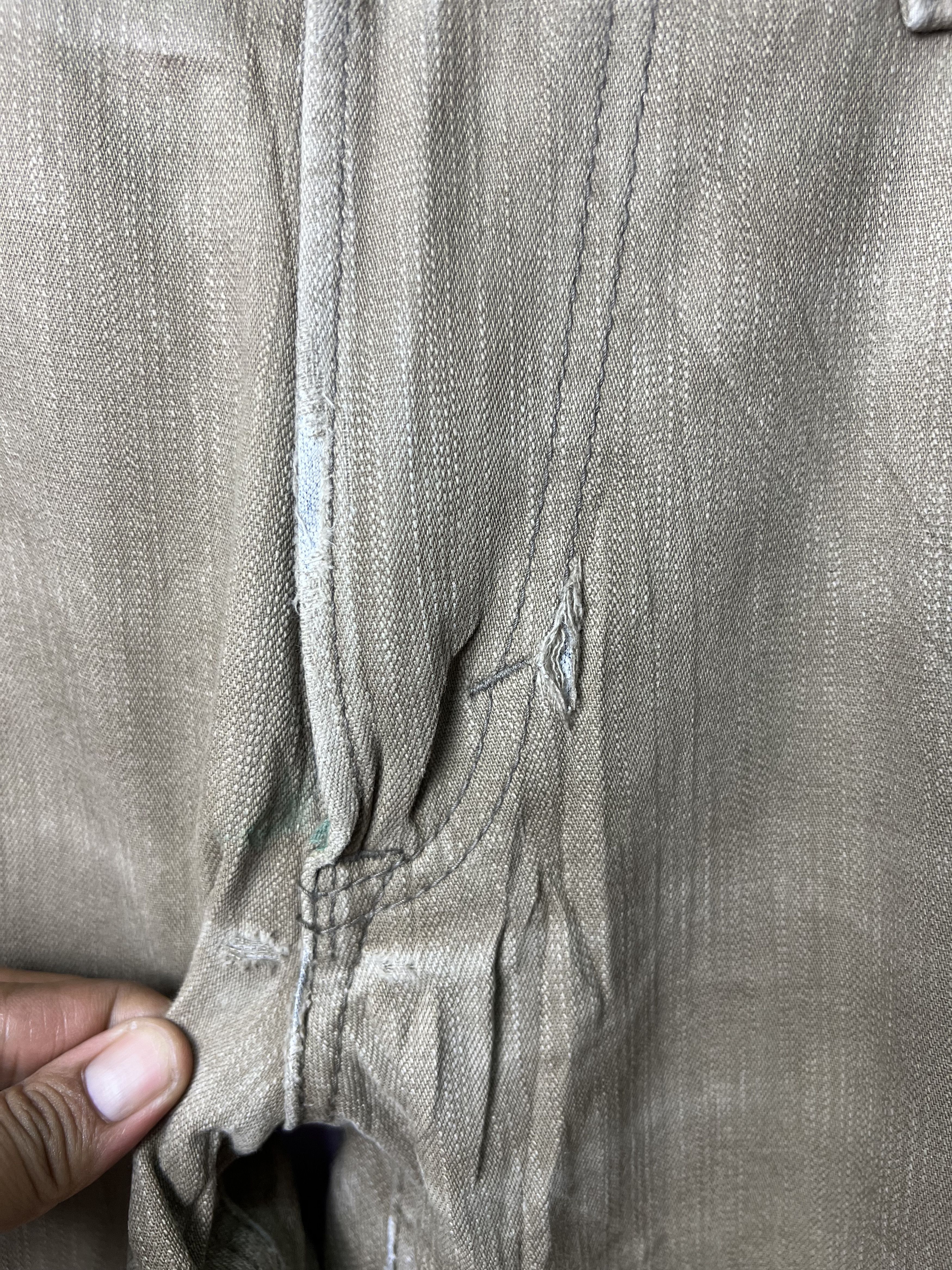Edwin 🔥Edwin Stretchable Distressed Denim Size US 37 - 11 Thumbnail