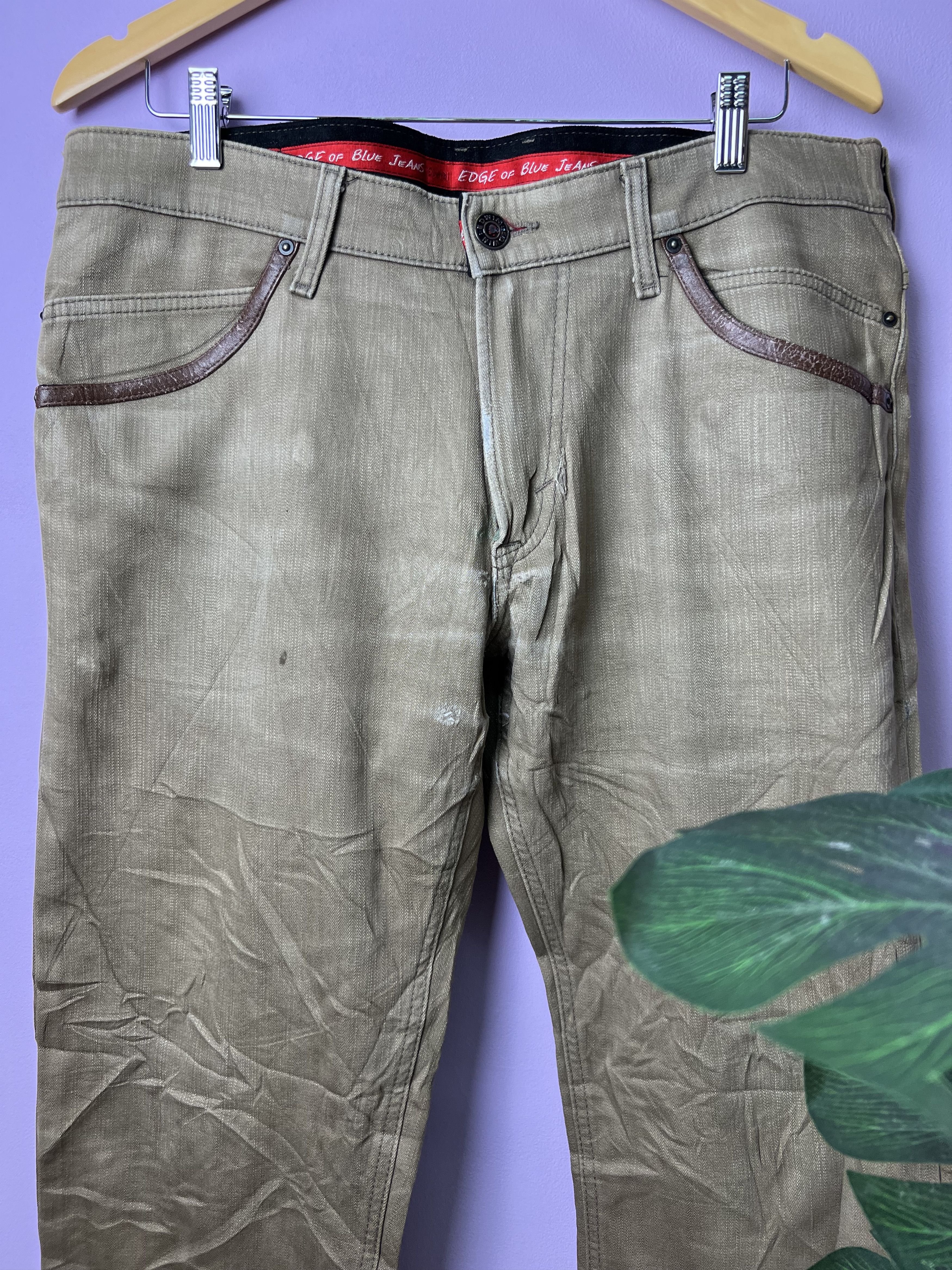 Edwin 🔥Edwin Stretchable Distressed Denim Size US 37 - 4 Thumbnail