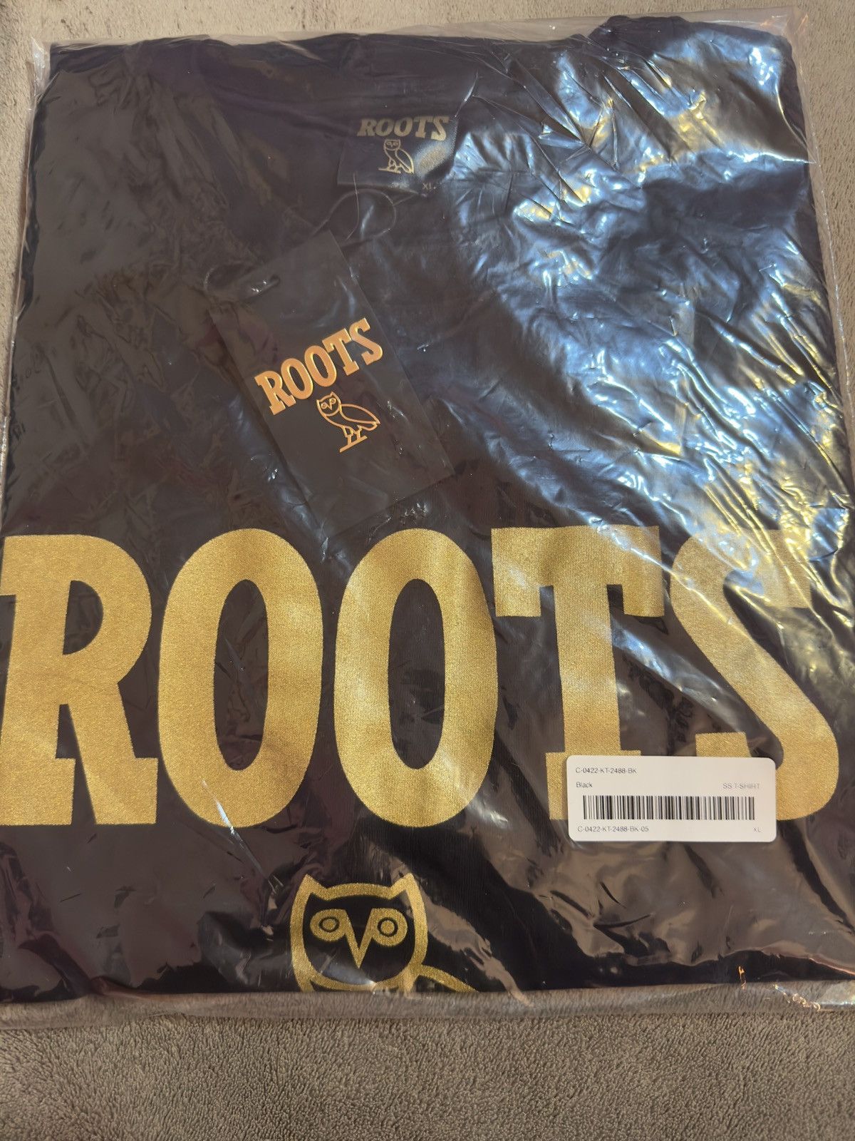 Drake *RARE* OVO T-Shirt x Roots Owl Tee (BRAND NEW with tags) Size US XL / EU 56 / 4 - 1 Thumbnail