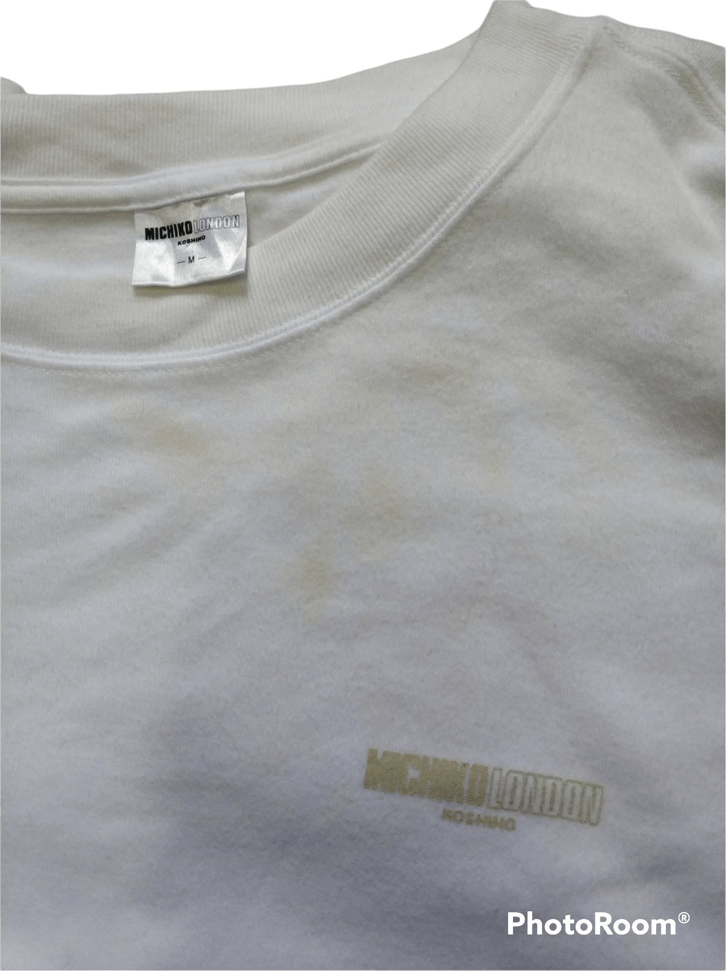 Michiko Koshino London 🔥White Michiko Koshino London Long Sleeve Tees Size US M / EU 48-50 / 2 - 4 Thumbnail