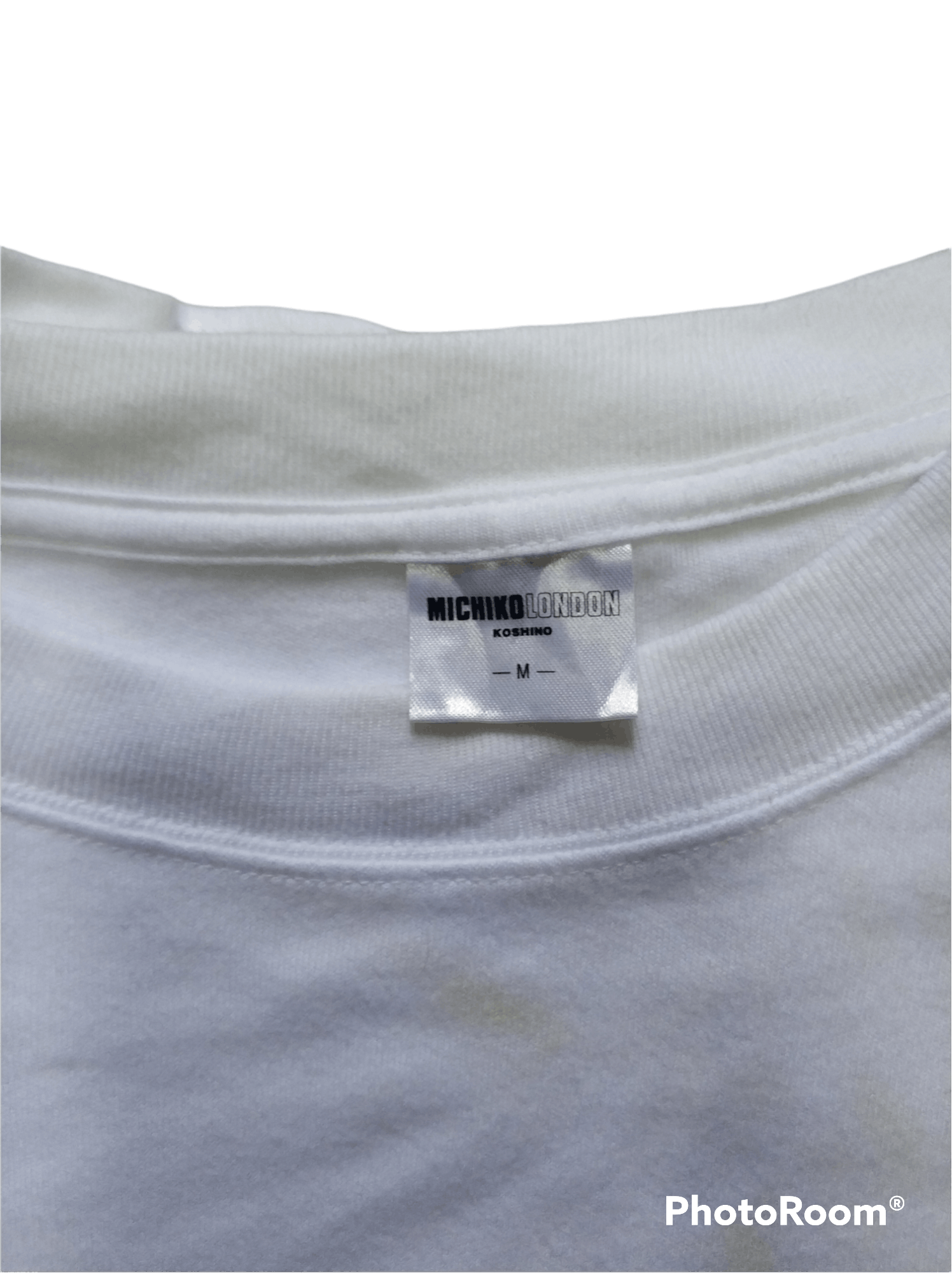 Michiko Koshino London 🔥White Michiko Koshino London Long Sleeve Tees Size US M / EU 48-50 / 2 - 5 Thumbnail