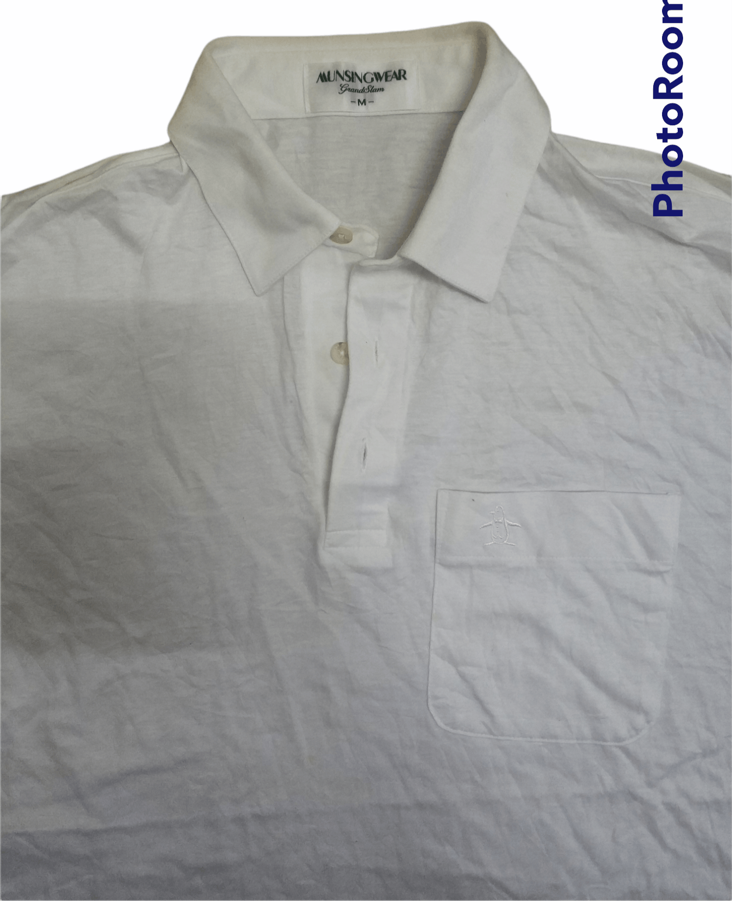 Grand Slam 🔥 Vintage White Single Stitch Grand Slam Polo Tees Size US M / EU 48-50 / 2 - 5 Thumbnail