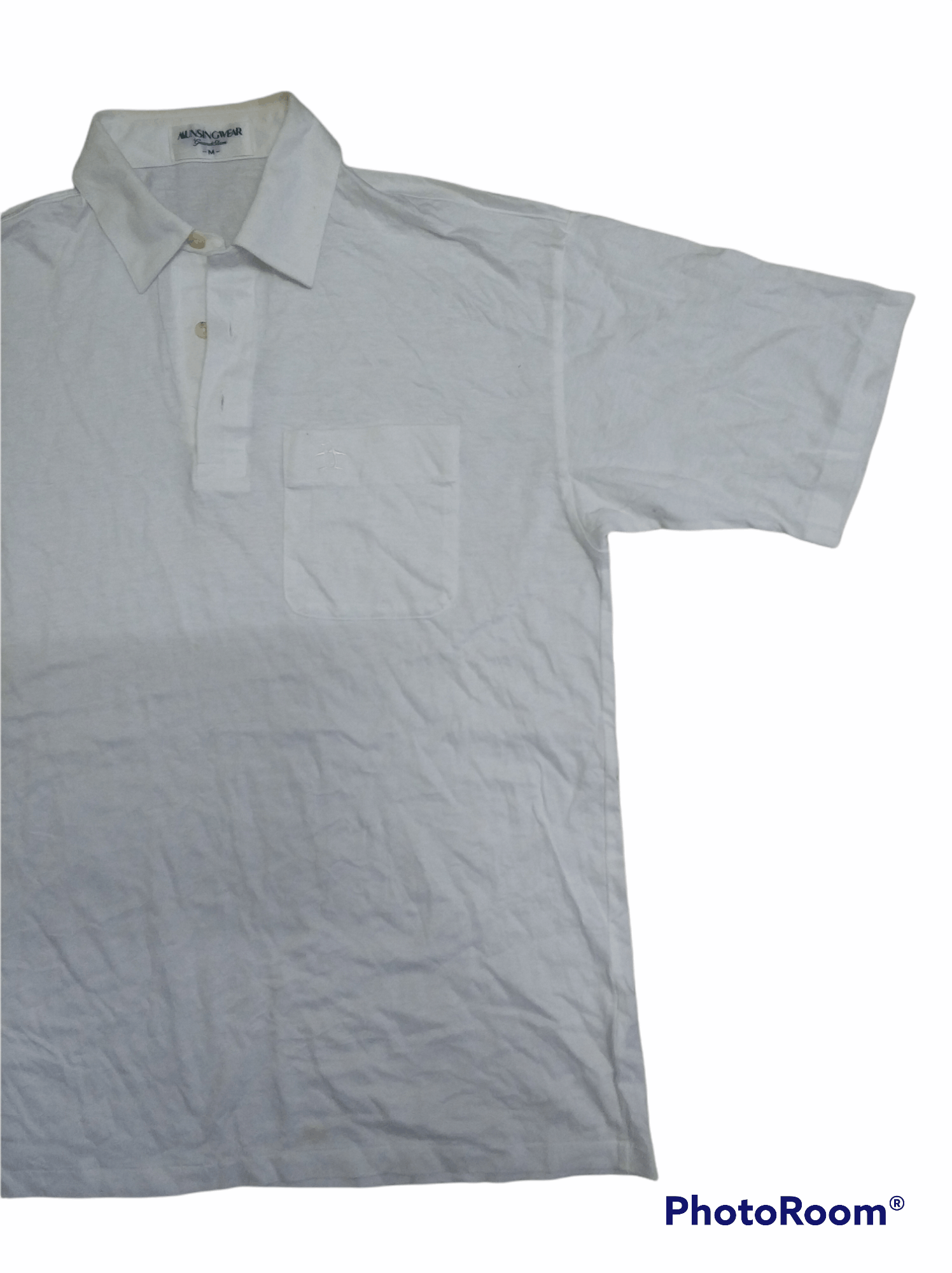 Grand Slam 🔥 Vintage White Single Stitch Grand Slam Polo Tees Size US M / EU 48-50 / 2 - 2 Thumbnail
