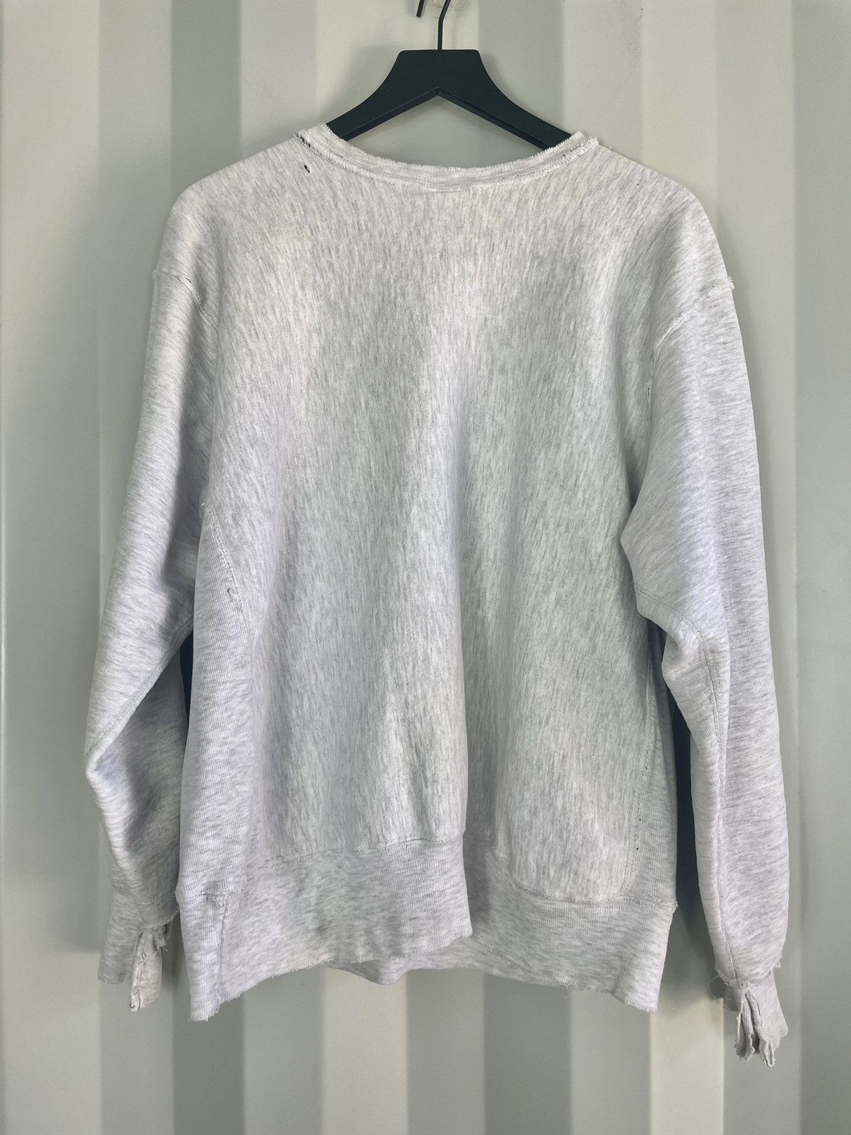 Vintage Thrashed Destroyed Iowa Sweatshirt Size US XL / EU 56 / 4 - 8 Thumbnail