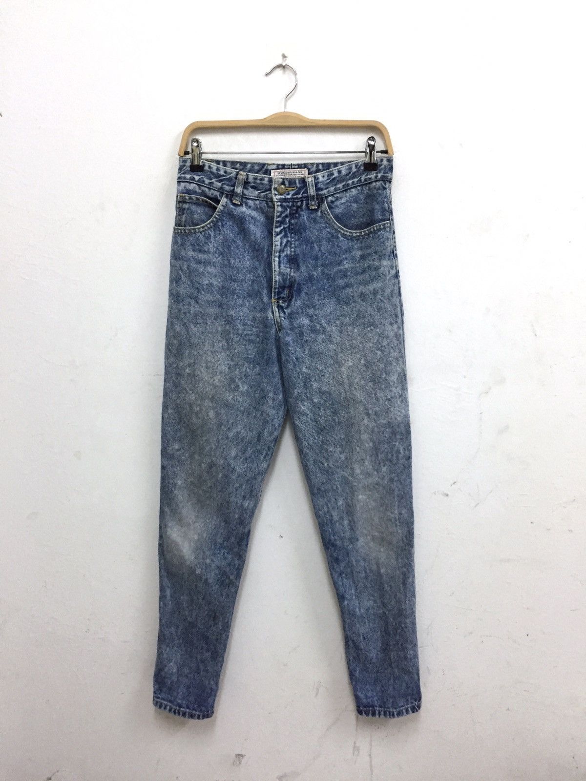 Guess 90s Classic Guess 🇺🇸 Asap Rocky Acid Wash Denim Size US 30 / EU 46 - 2 Thumbnail