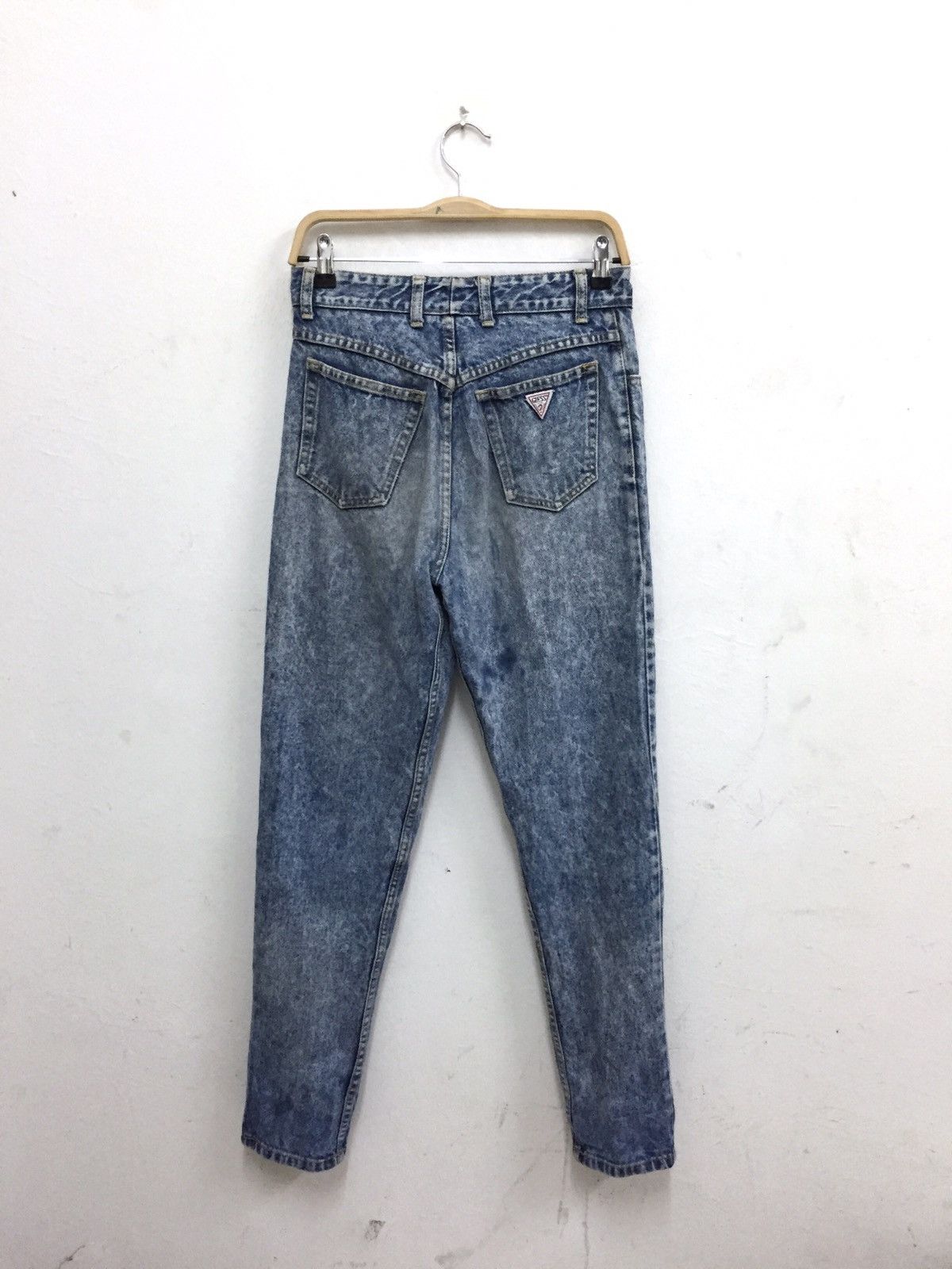 Guess 90s Classic Guess 🇺🇸 Asap Rocky Acid Wash Denim Size US 30 / EU 46 - 3 Thumbnail