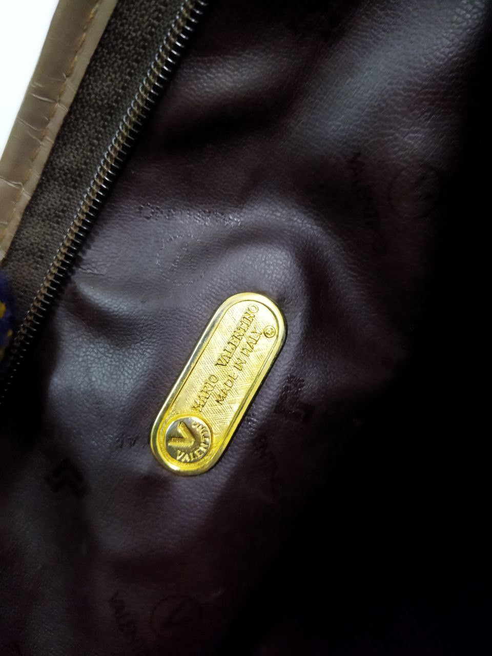 Mario Valentino Vintage MARIO VALENTINO Monogram Clutch Bag Size ONE SIZE - 3 Thumbnail