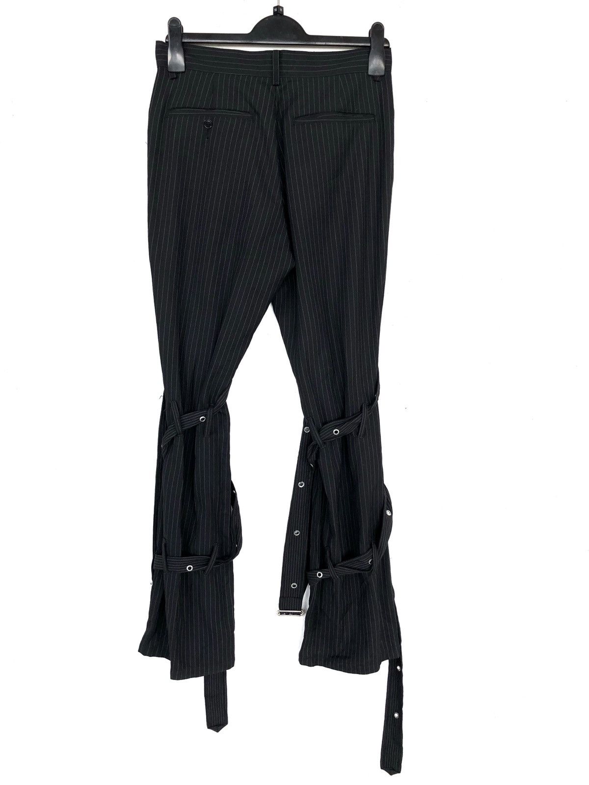 A.F.F.A. Vintage Acid Jazz Man 🇯🇵 Bondage Strap Punk Goth Pants Size US 30 / EU 46 - 4 Thumbnail