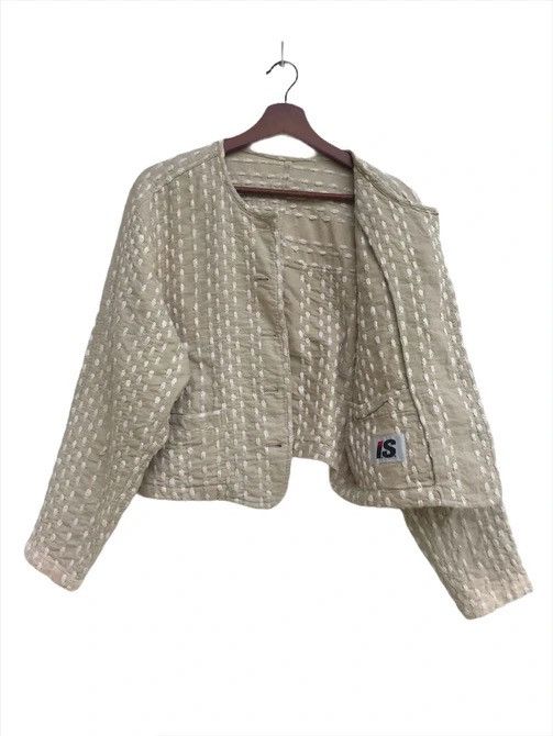 Issey Miyake 80s🔥Rare Issey Miyake Tsumori Chisato Cropped Jacket Size M / US 6-8 / IT 42-44 - 1 Thumbnail