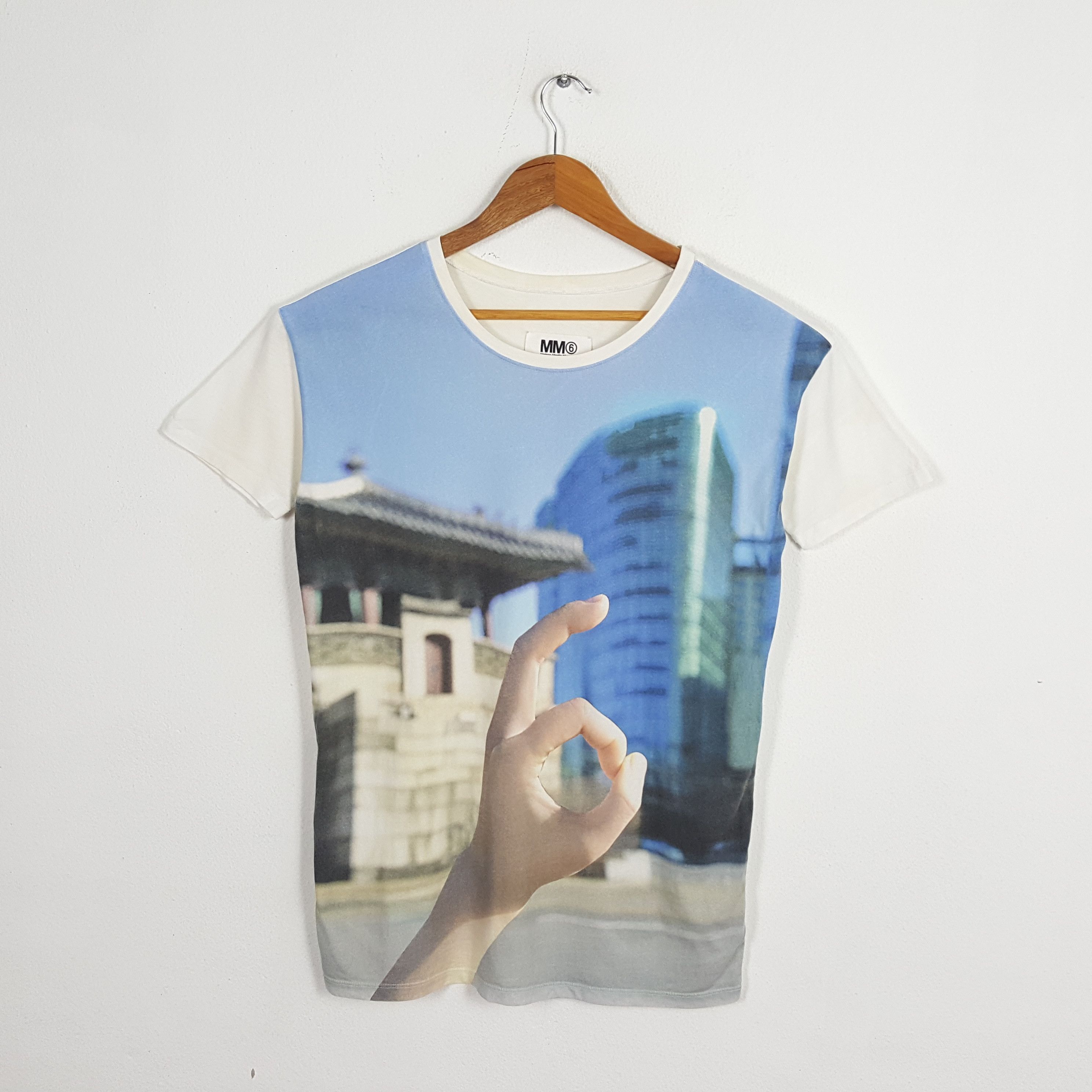 Designer × Maison Margiela Vintage MAISON MARTIN MARGIELA Italian Designer T-Shirt Size US M / EU 48-50 / 2 - 1 Thumbnail