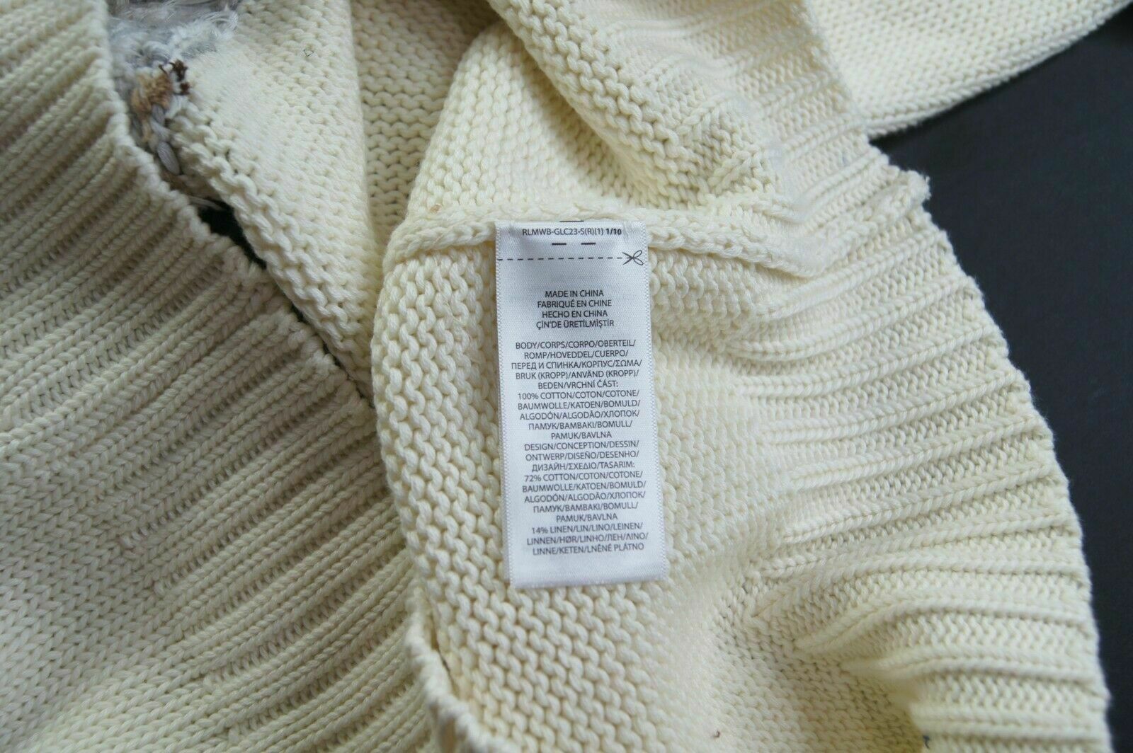Polo Ralph Lauren Polo Ralph Lauren UNI Crest Cotton Knit Sweater XXL Size US XXL / EU 58 / 5 - 12 Thumbnail