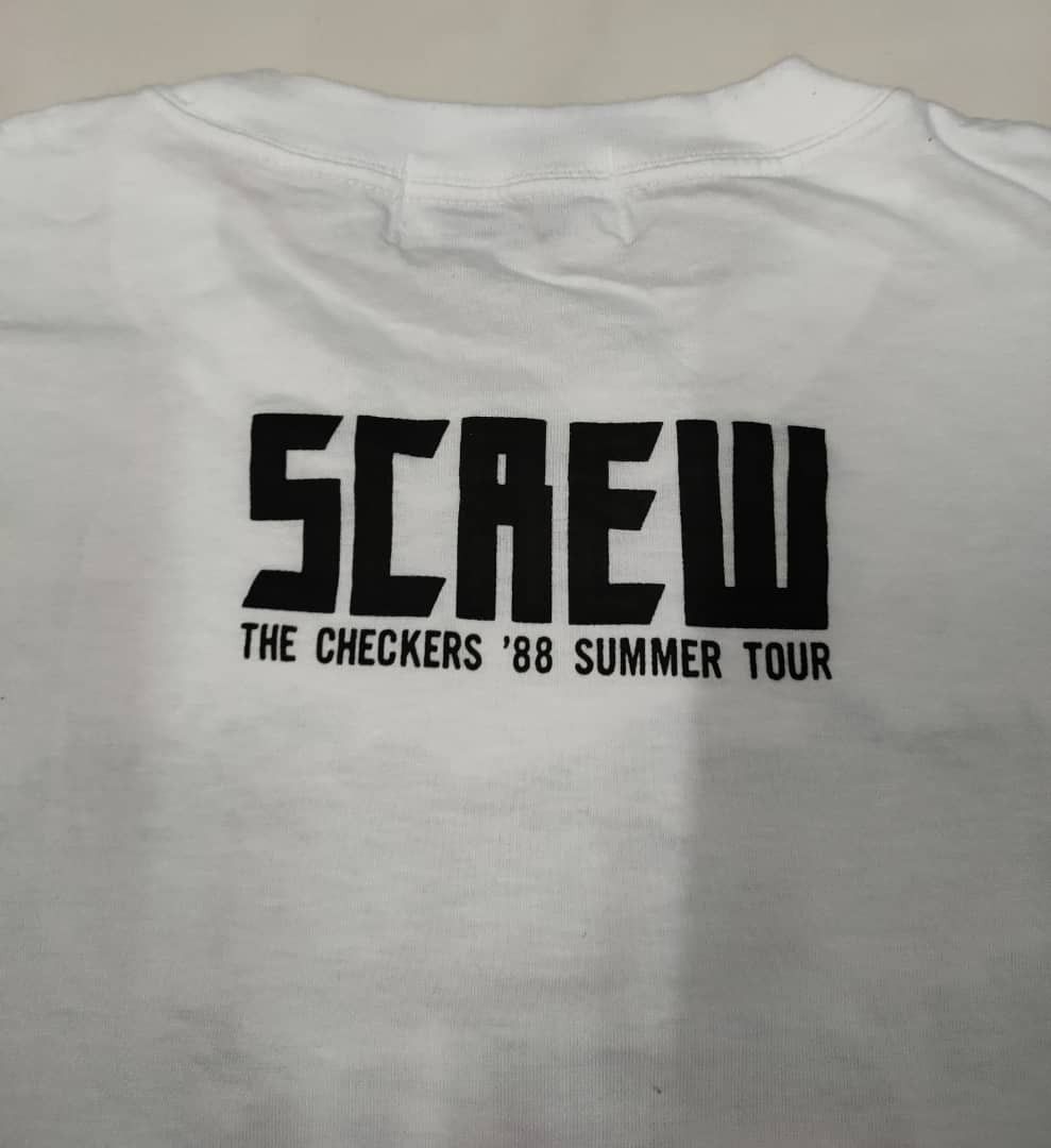Band Tees Vintage Screw The Checkers 88 Summer Tour T Size US L / EU 52-54 / 3 - 2 Thumbnail