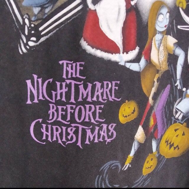 Expert Horror × Vintage Vintage Tim Burtons Movie Nightmare Before Christmas Size US S / EU 44-46 / 1 - 5 Thumbnail