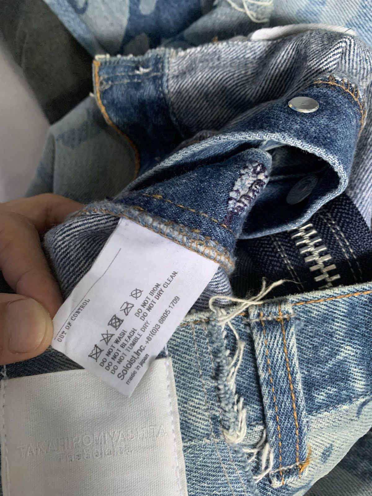 Skoloct × Takahiromiyashita The Soloist. Skoloct 90 degree remake jeans Size US 28 / EU 44 - 5 Thumbnail