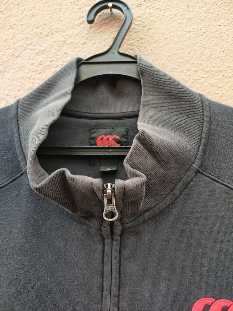 Canterbury of New Zealand Canterburry Embroidered Big Logo Sweatshirt Size US XL / EU 56 / 4 - 5 Thumbnail