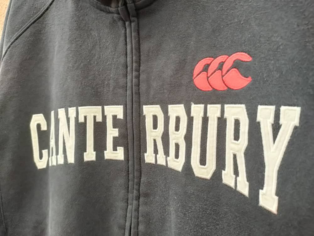 Canterbury of New Zealand Canterburry Embroidered Big Logo Sweatshirt Size US XL / EU 56 / 4 - 4 Thumbnail