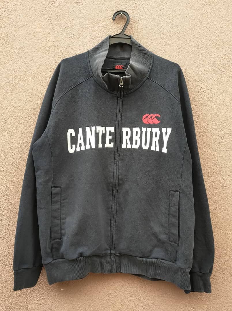 Canterbury of New Zealand Canterburry Embroidered Big Logo Sweatshirt Size US XL / EU 56 / 4 - 1 Thumbnail