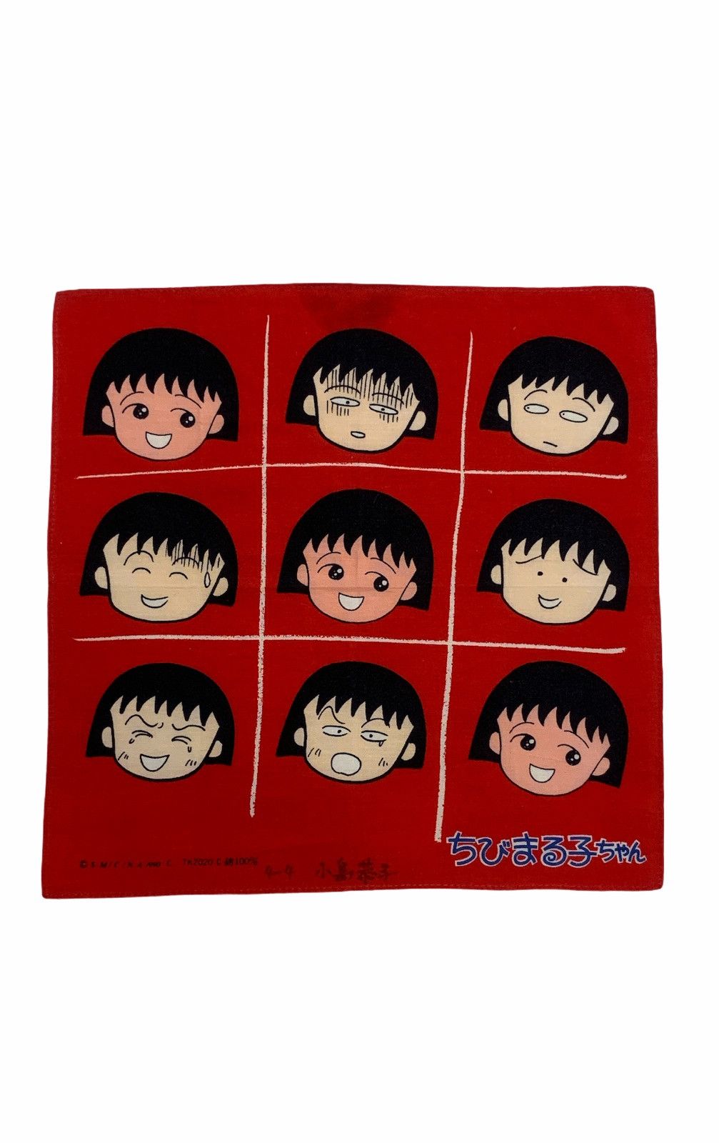 Chibi Maruko Chan Handkerchief Bandana Turban Pocketsquare