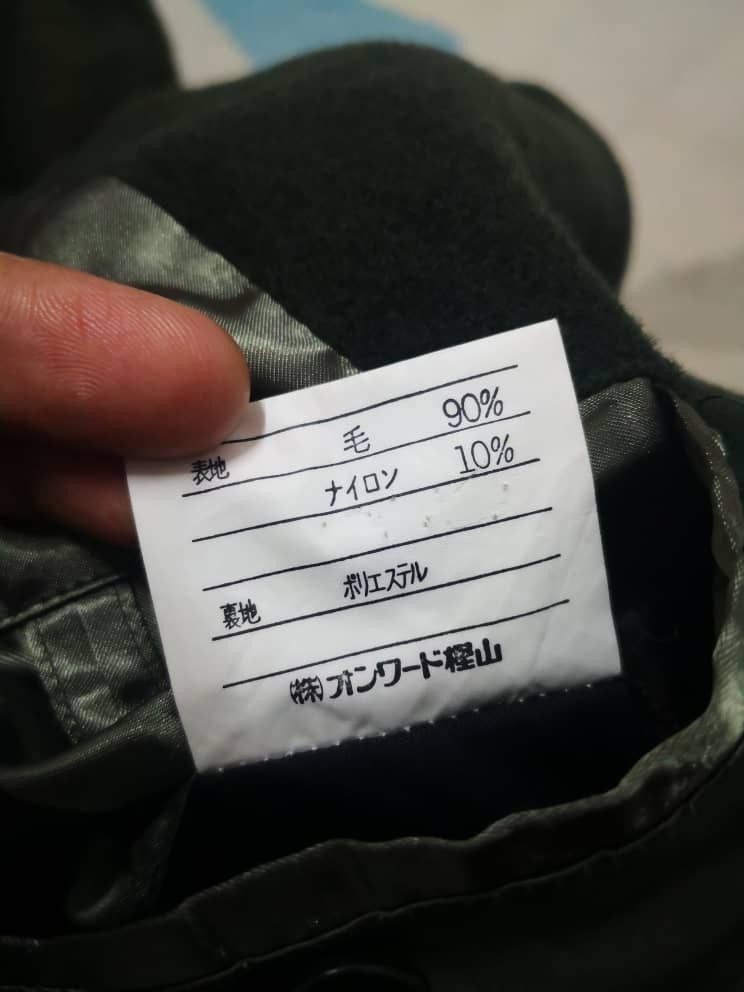 Calvin Klein × Designer Vintage Calvin Klien Wool Zip Up Jacket Size US M / EU 48-50 / 2 - 8 Thumbnail