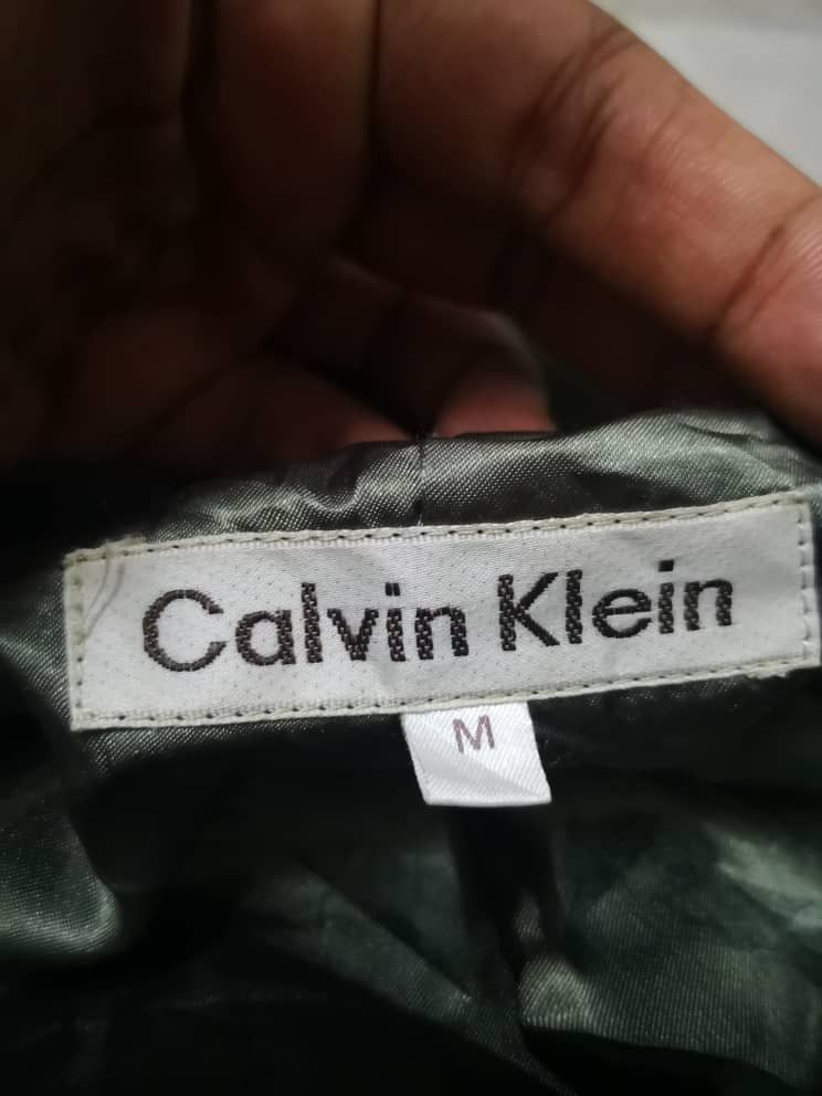 Calvin Klein × Designer Vintage Calvin Klien Wool Zip Up Jacket Size US M / EU 48-50 / 2 - 6 Thumbnail