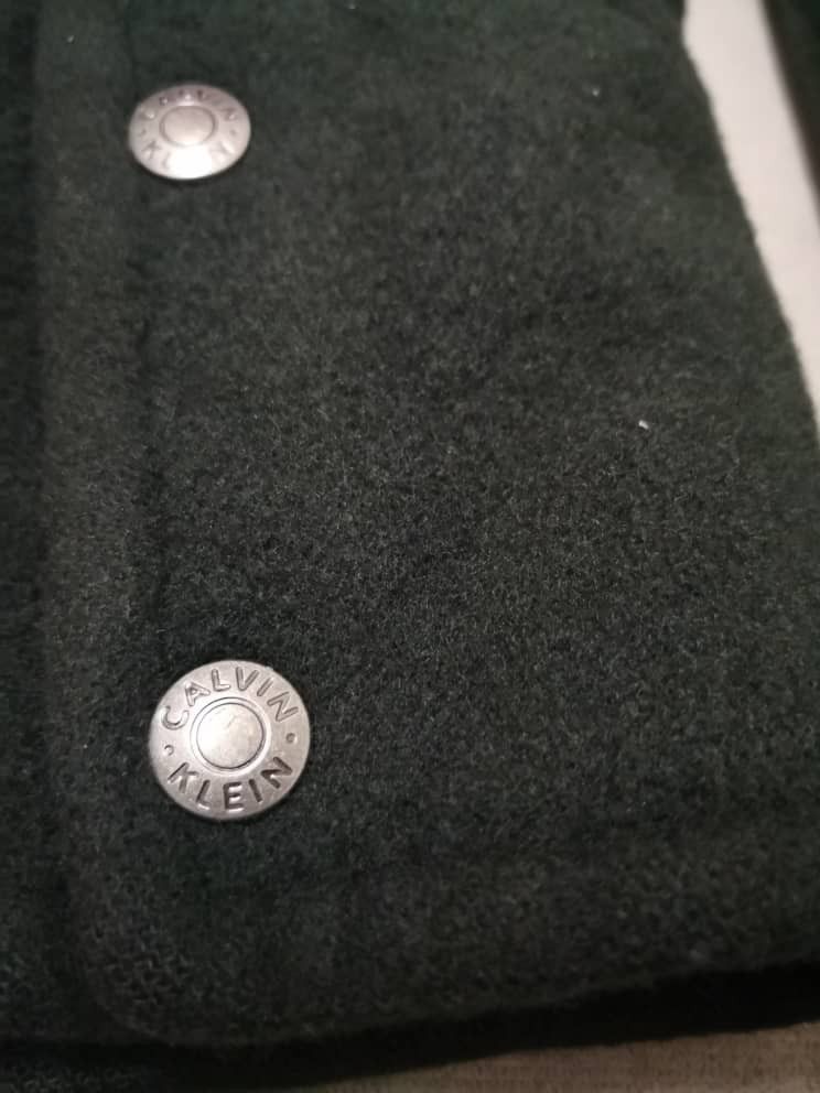 Calvin Klein × Designer Vintage Calvin Klien Wool Zip Up Jacket Size US M / EU 48-50 / 2 - 4 Thumbnail
