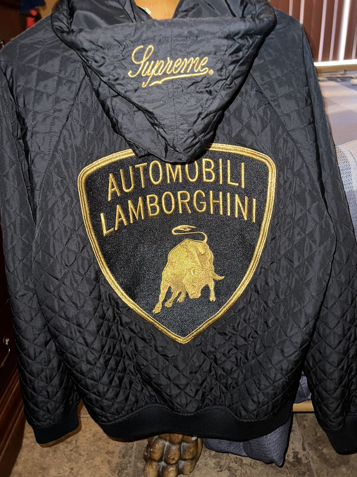 Supreme Supreme Automobili Lamborghini Hooded Work Jacket | Grailed