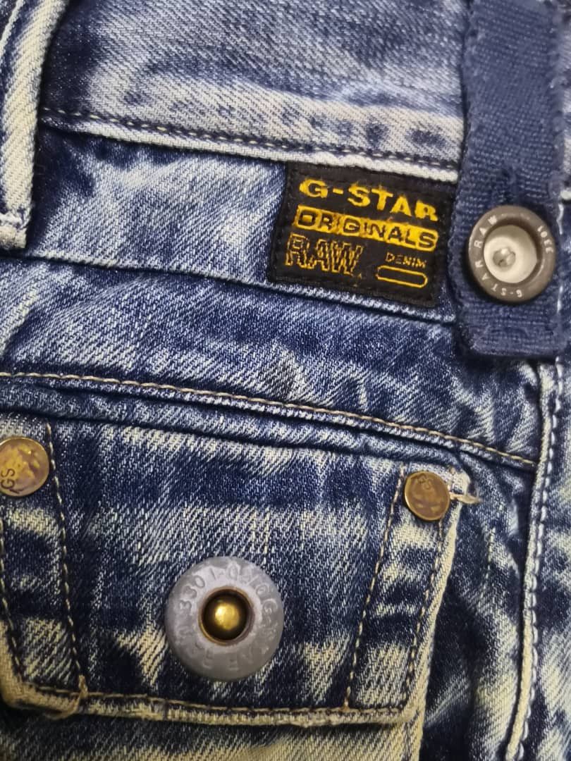 G-Star G Star Raw Army Radar Straight Denim Size 30" / US 8 / IT 44 - 4 Thumbnail