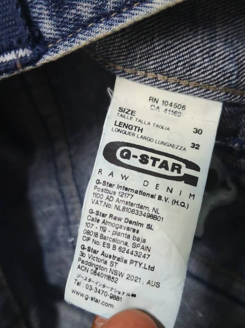 G-Star G Star Raw Army Radar Straight Denim Size 30" / US 8 / IT 44 - 9 Thumbnail