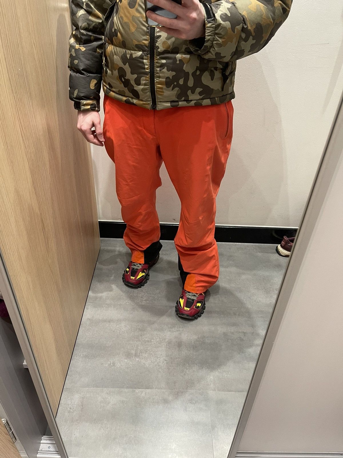 KJUS Kjus Systems Technical Formula Orange Ski Pants Size US 40 / EU 56 - 2 Thumbnail