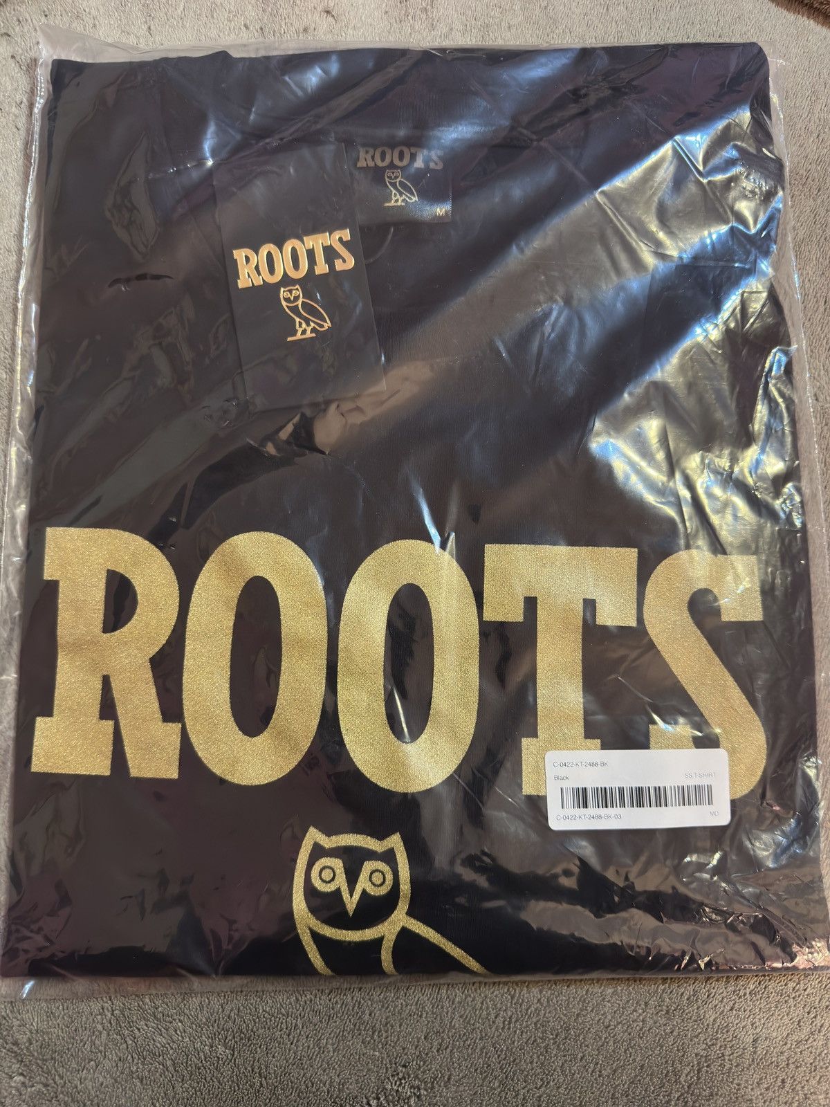Drake OVO T-Shirt x Roots Owl Tee (BRAND NEW with tags) rare Size US M / EU 48-50 / 2 - 1 Thumbnail