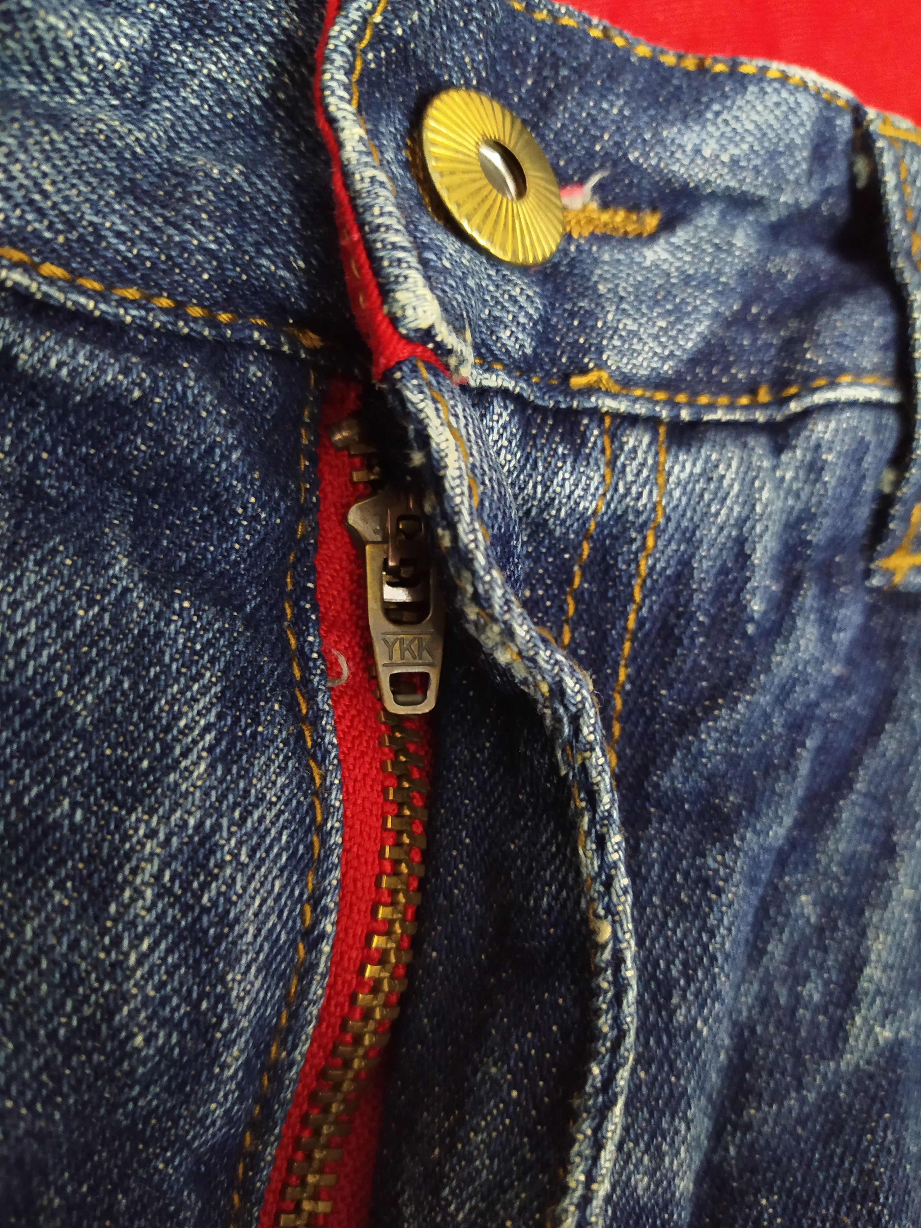 Japanese Brand BUKKIRABOU JAPAN DENIM ART SUKAJAN EMBROIDERED (B516) w29 Size US 29 - 9 Thumbnail