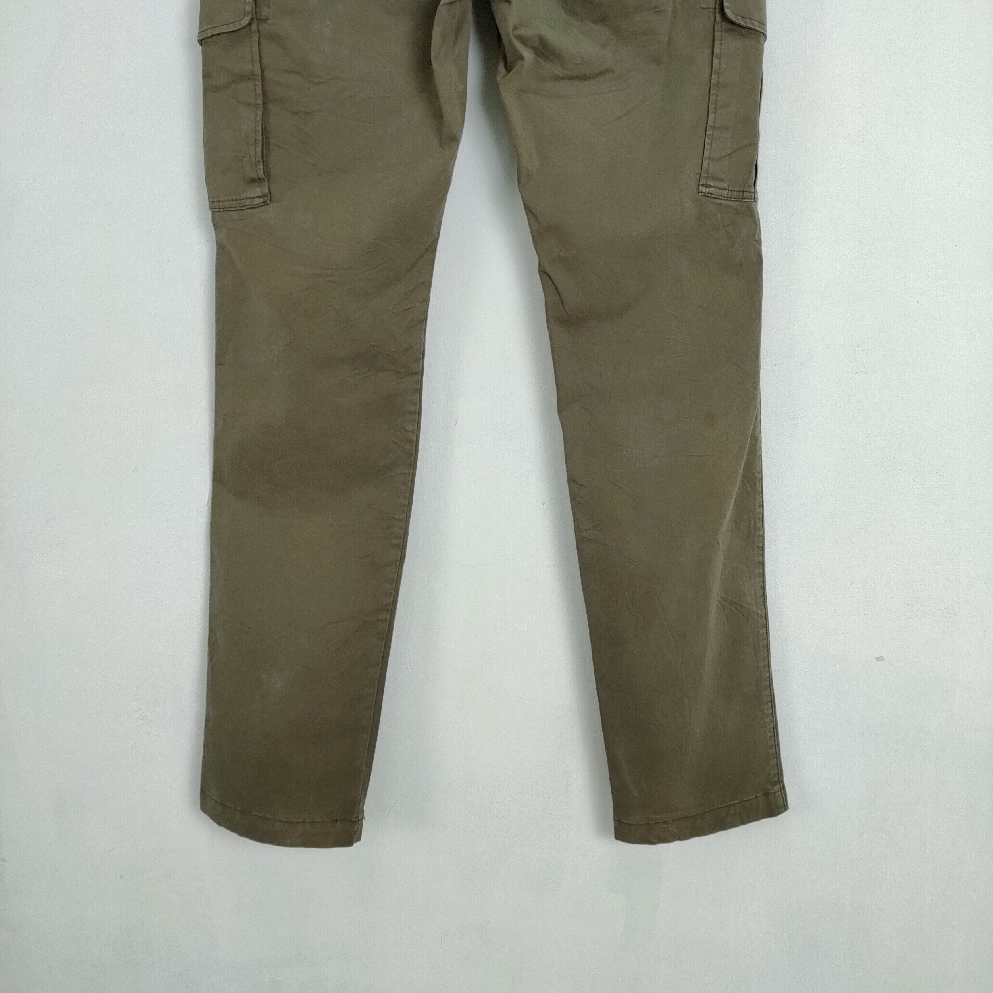 Japanese Brand JAPANESE BRAND FADED GREEN CARGO PANTS Size US 30 / EU 46 - 9 Thumbnail