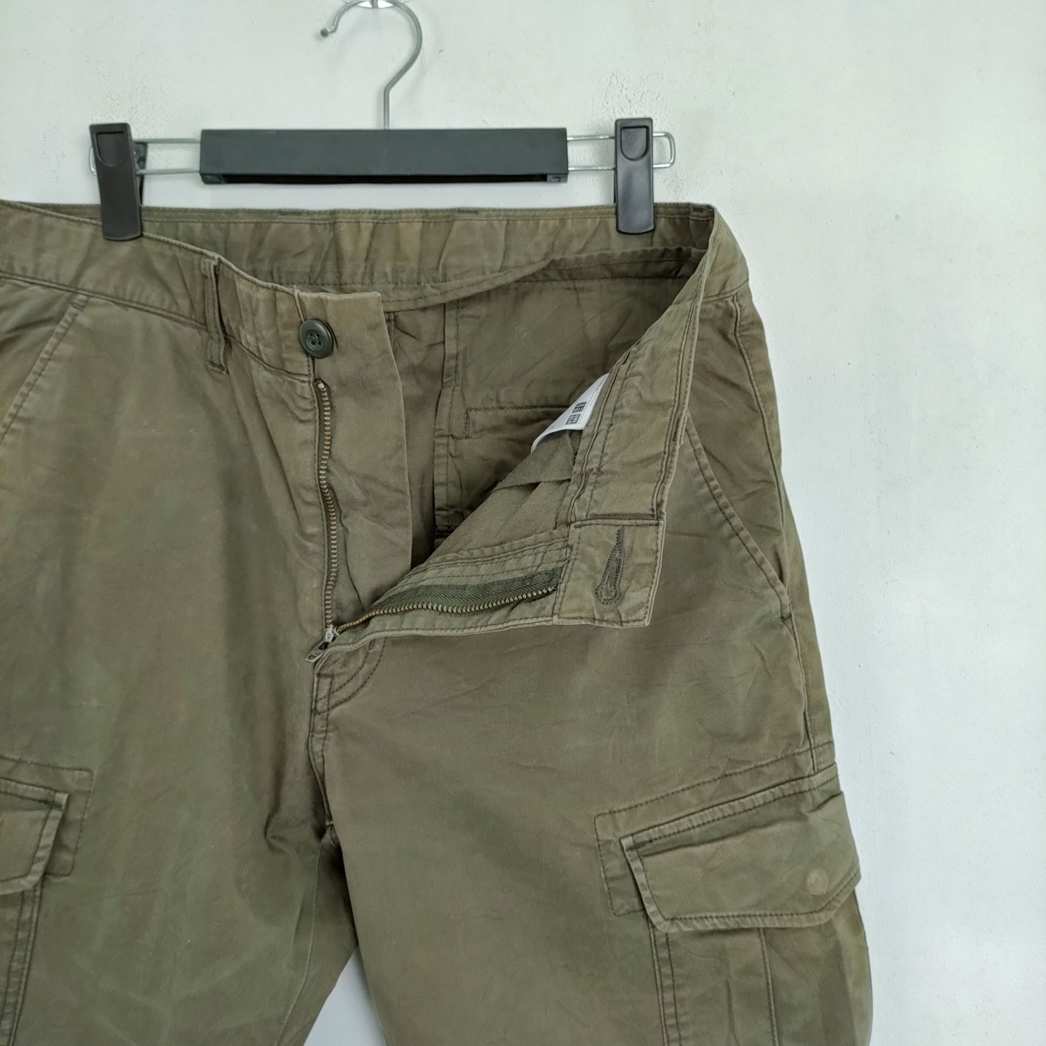 Japanese Brand JAPANESE BRAND FADED GREEN CARGO PANTS Size US 30 / EU 46 - 4 Thumbnail