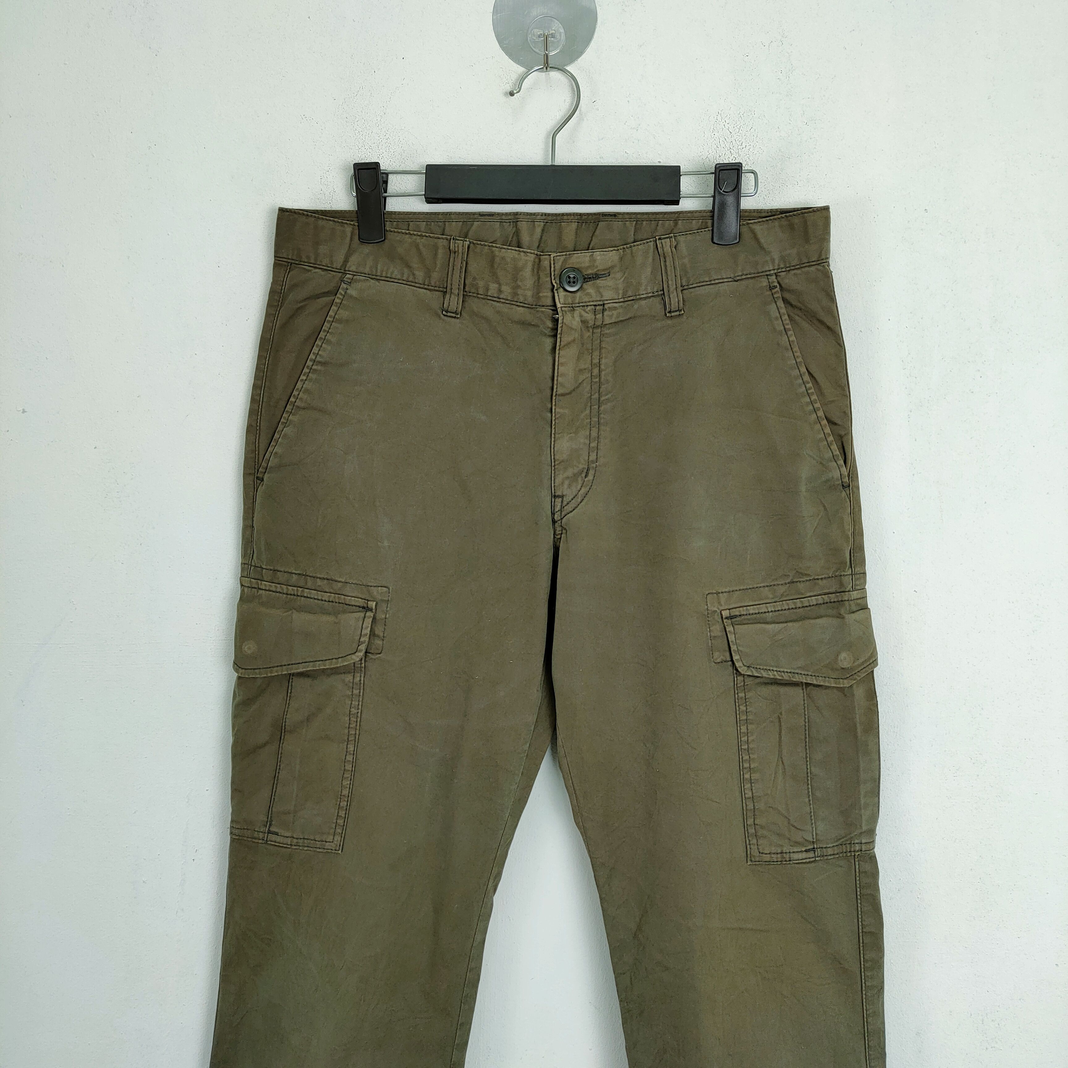 Japanese Brand JAPANESE BRAND FADED GREEN CARGO PANTS Size US 30 / EU 46 - 2 Thumbnail