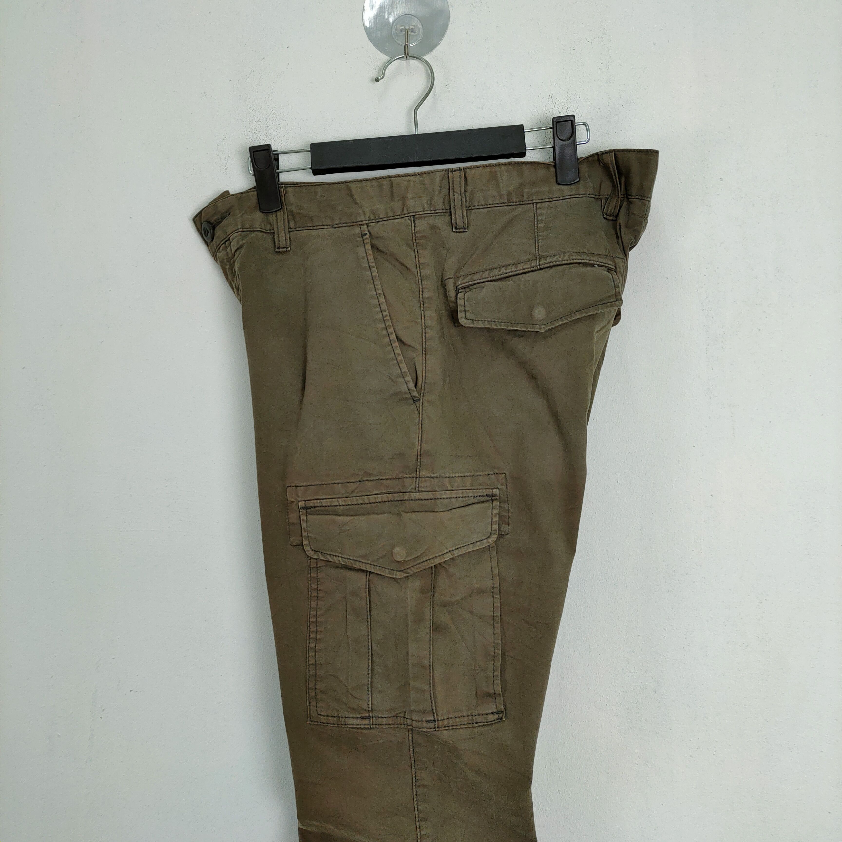 Japanese Brand JAPANESE BRAND FADED GREEN CARGO PANTS Size US 30 / EU 46 - 11 Thumbnail