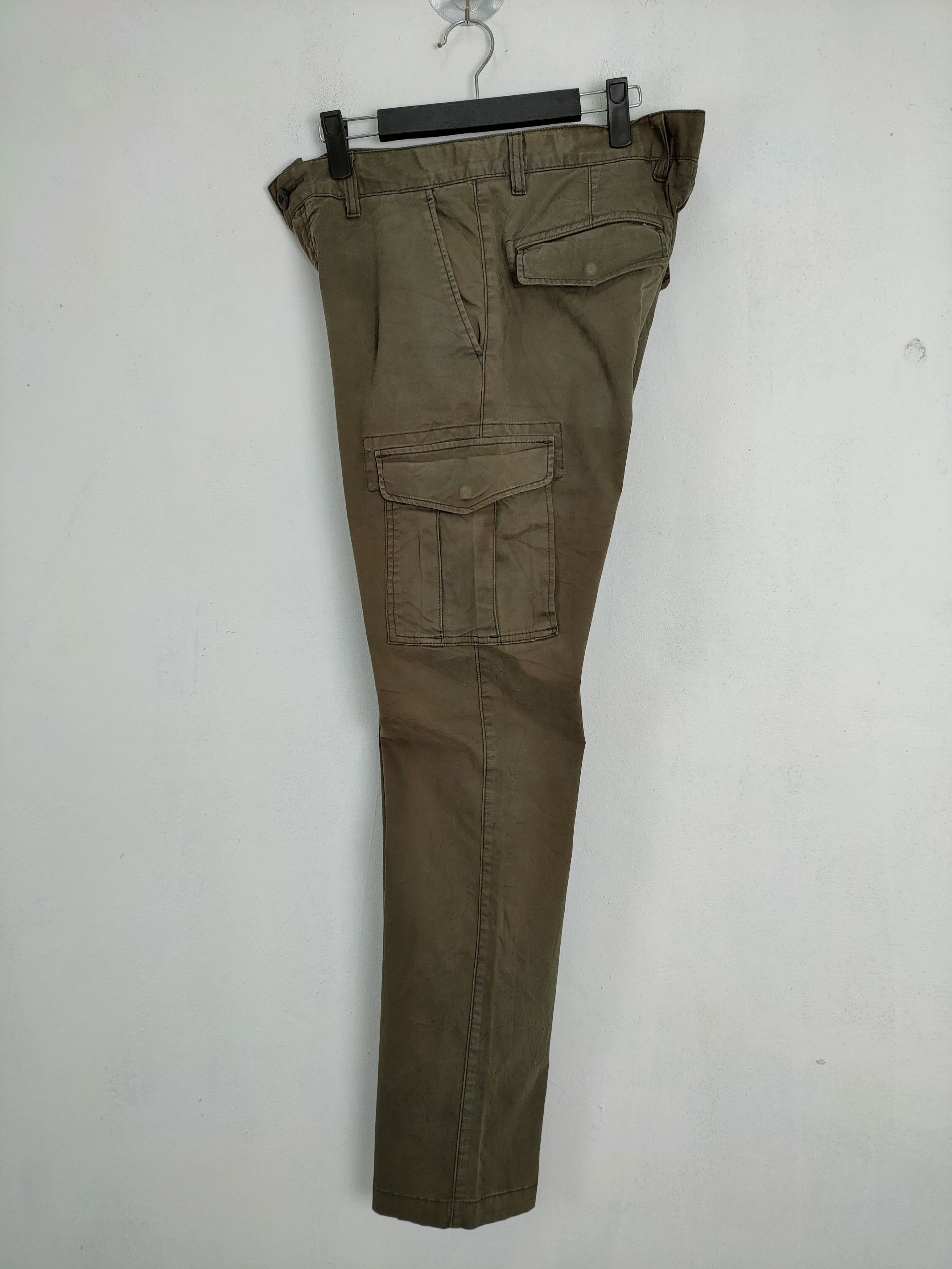 Japanese Brand JAPANESE BRAND FADED GREEN CARGO PANTS Size US 30 / EU 46 - 10 Thumbnail