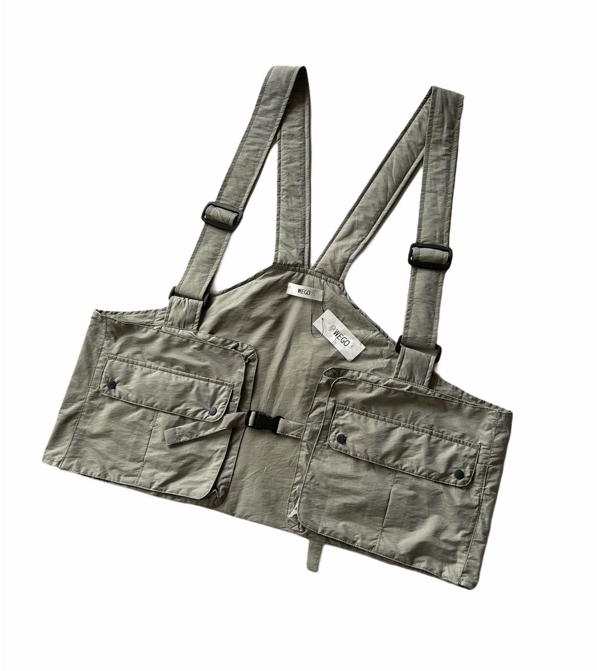Japanese Brand ASYMMETRIC TACTICAL VEST Size US L / EU 52-54 / 3 - 4 Thumbnail