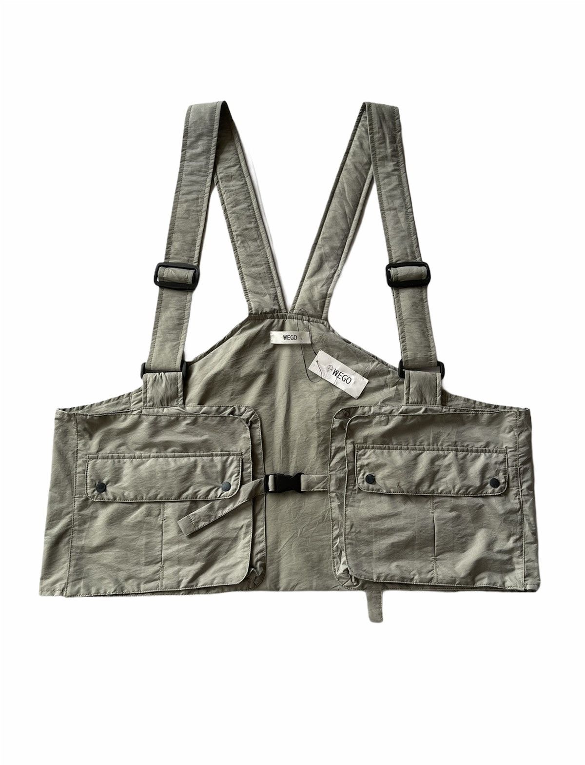 Japanese Brand ASYMMETRIC TACTICAL VEST Size US L / EU 52-54 / 3 - 6 Thumbnail