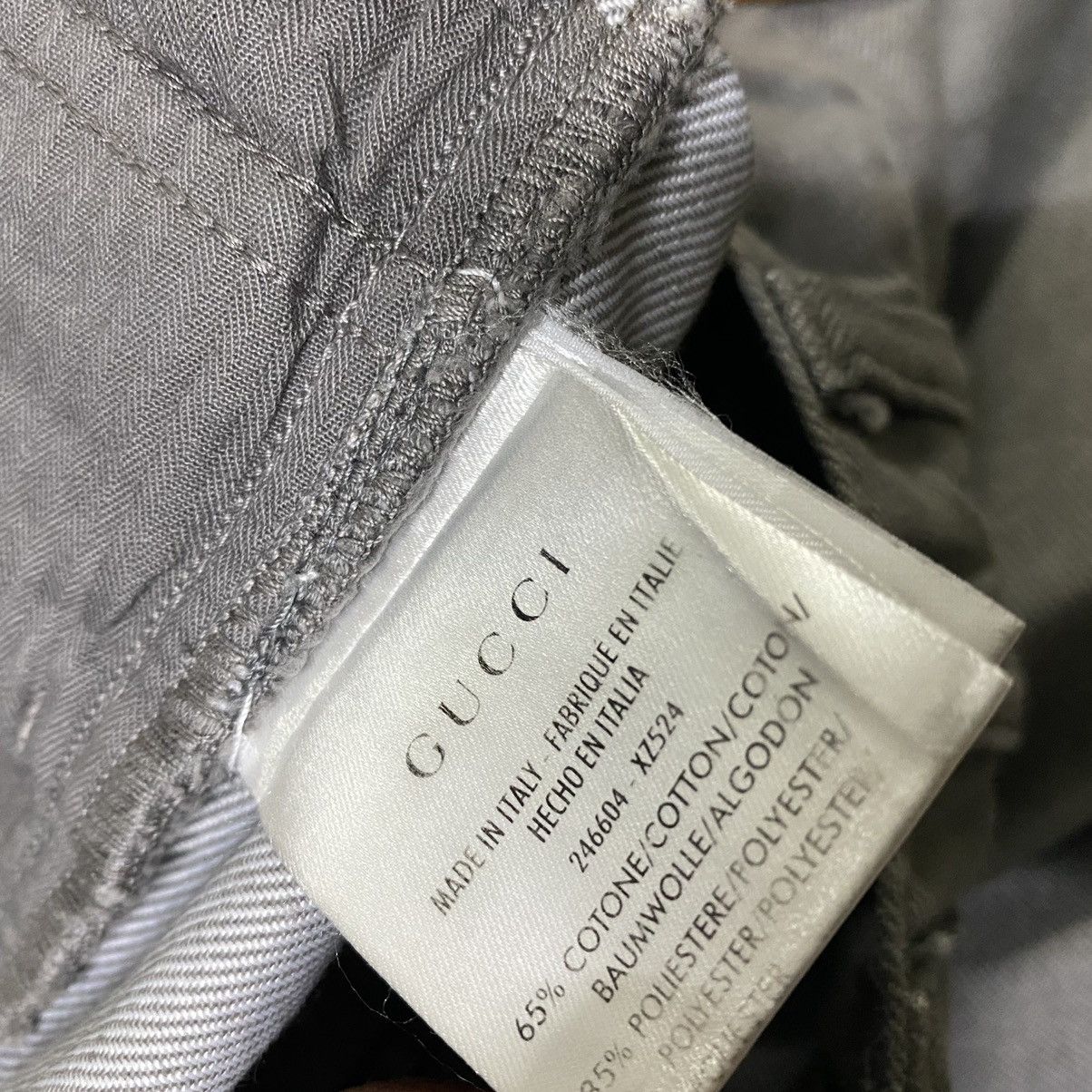 Gucci Gucci Grey Denim Jeans Tom Ford Size US 31 - 20 Thumbnail