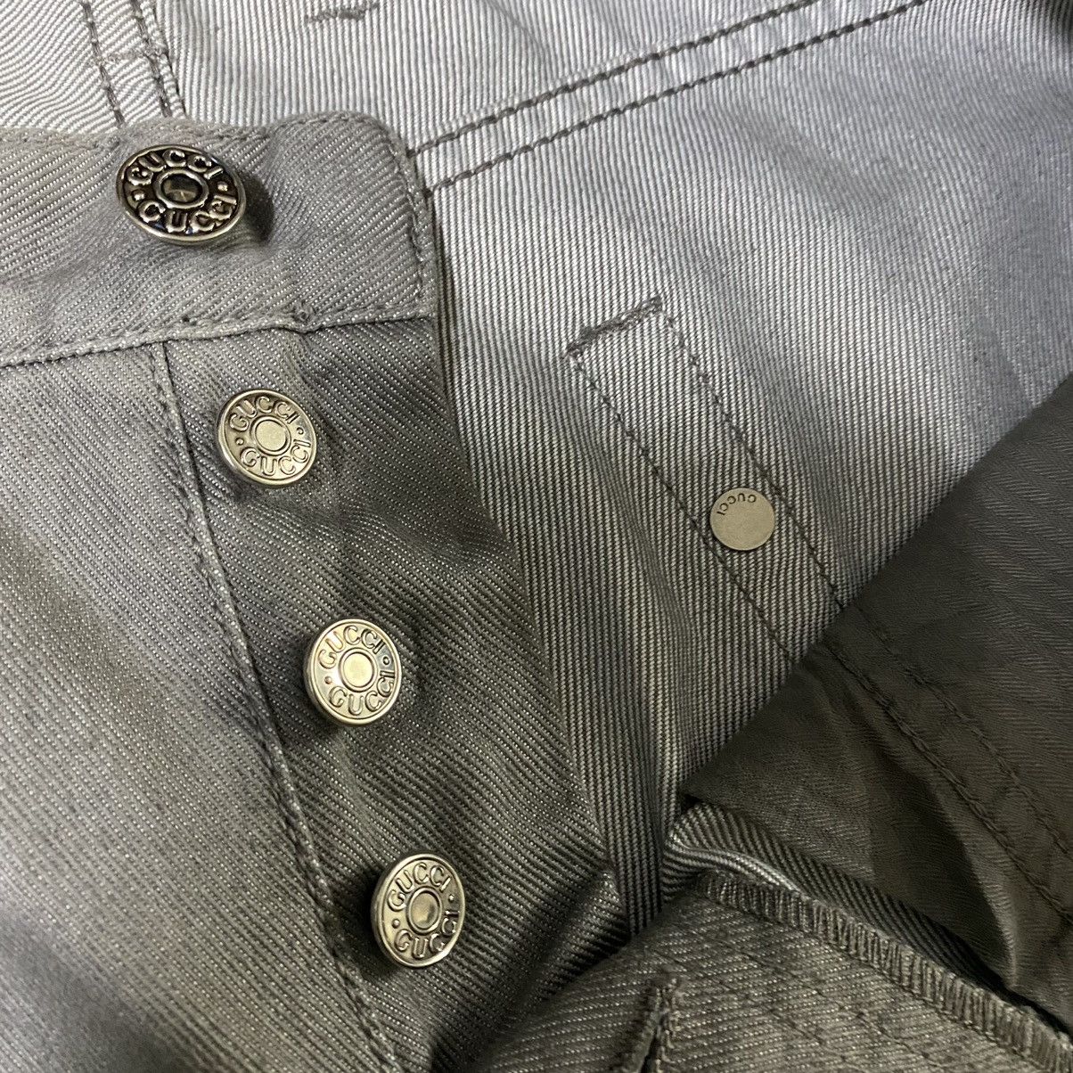 Gucci Gucci Grey Denim Jeans Tom Ford Size US 31 - 19 Thumbnail