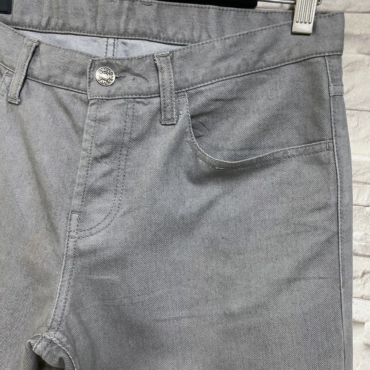 Gucci Gucci Grey Denim Jeans Tom Ford Size US 31 - 8 Thumbnail