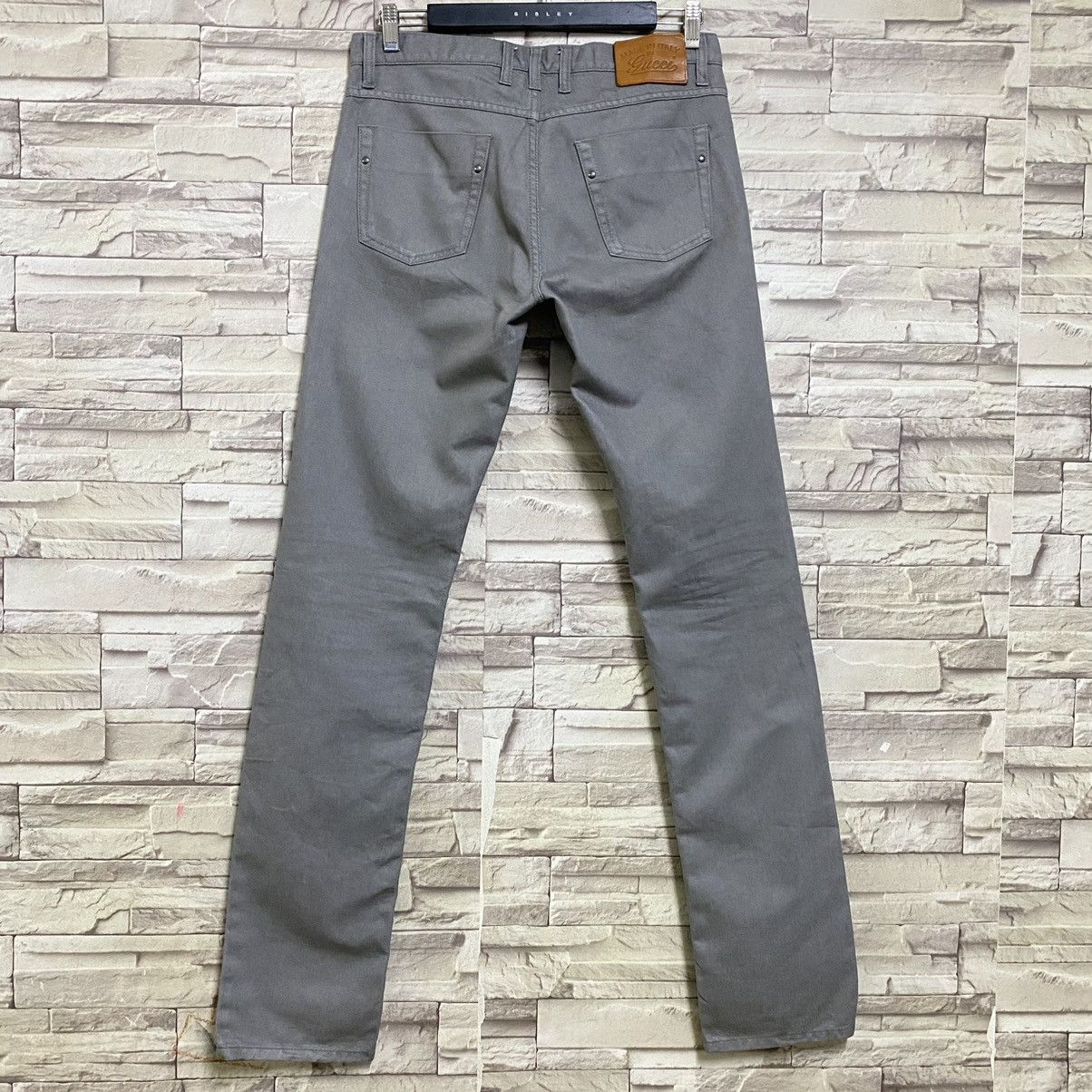 Gucci Gucci Grey Denim Jeans Tom Ford Size US 31 - 10 Thumbnail