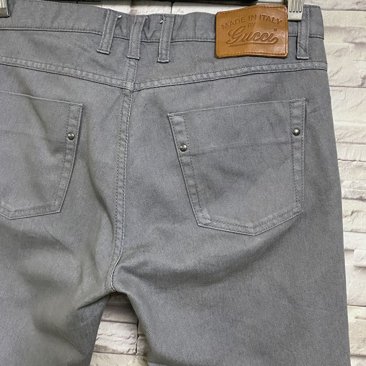 Gucci Gucci Grey Denim Jeans Tom Ford Size US 31 - 13 Thumbnail