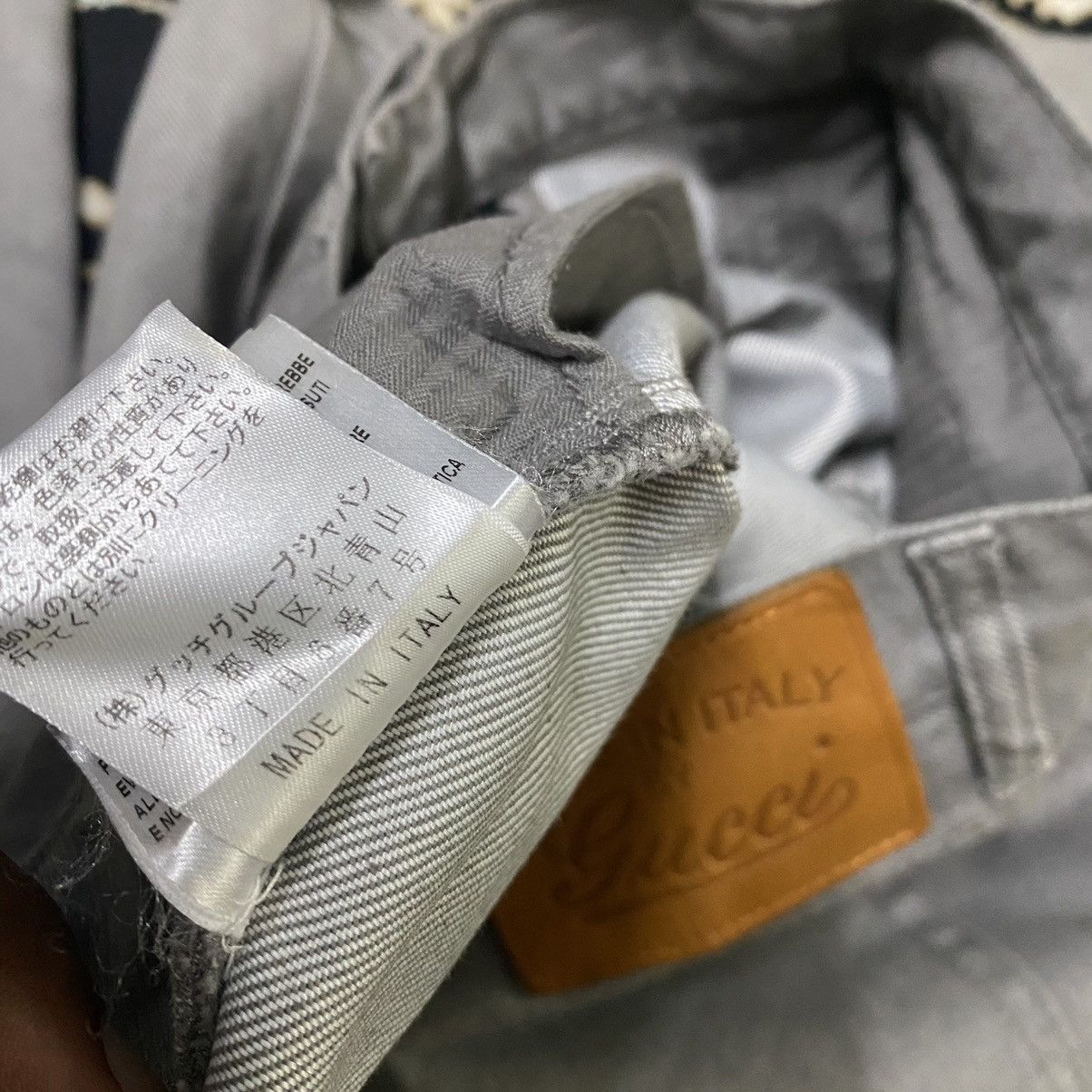 Gucci Gucci Grey Denim Jeans Tom Ford Size US 31 - 22 Thumbnail