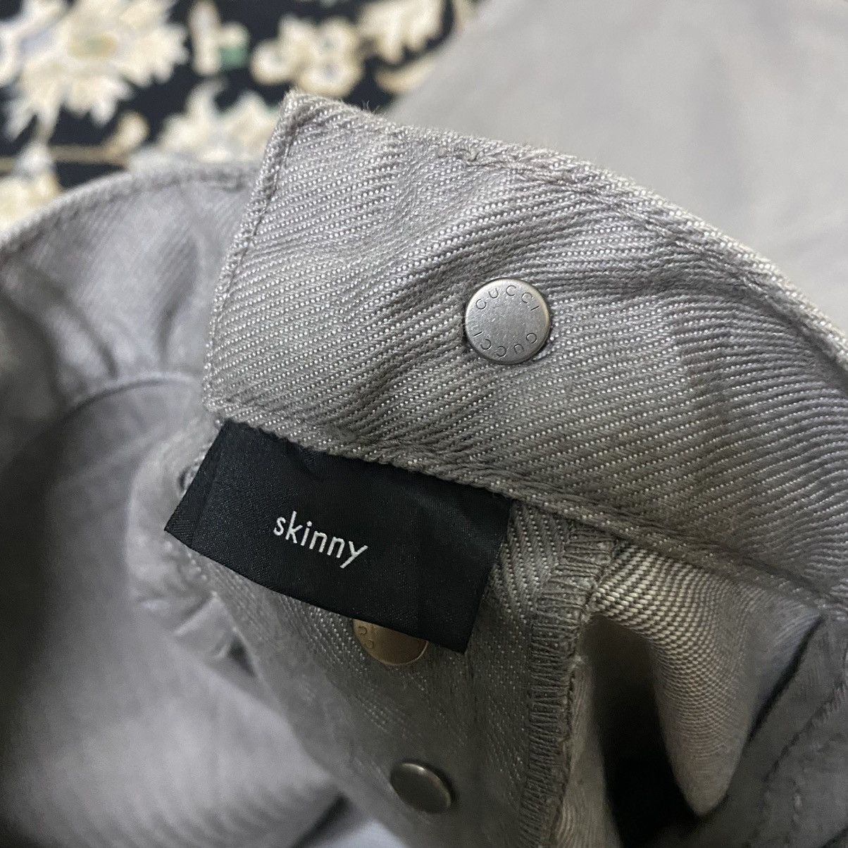 Gucci Gucci Grey Denim Jeans Tom Ford Size US 31 - 18 Thumbnail