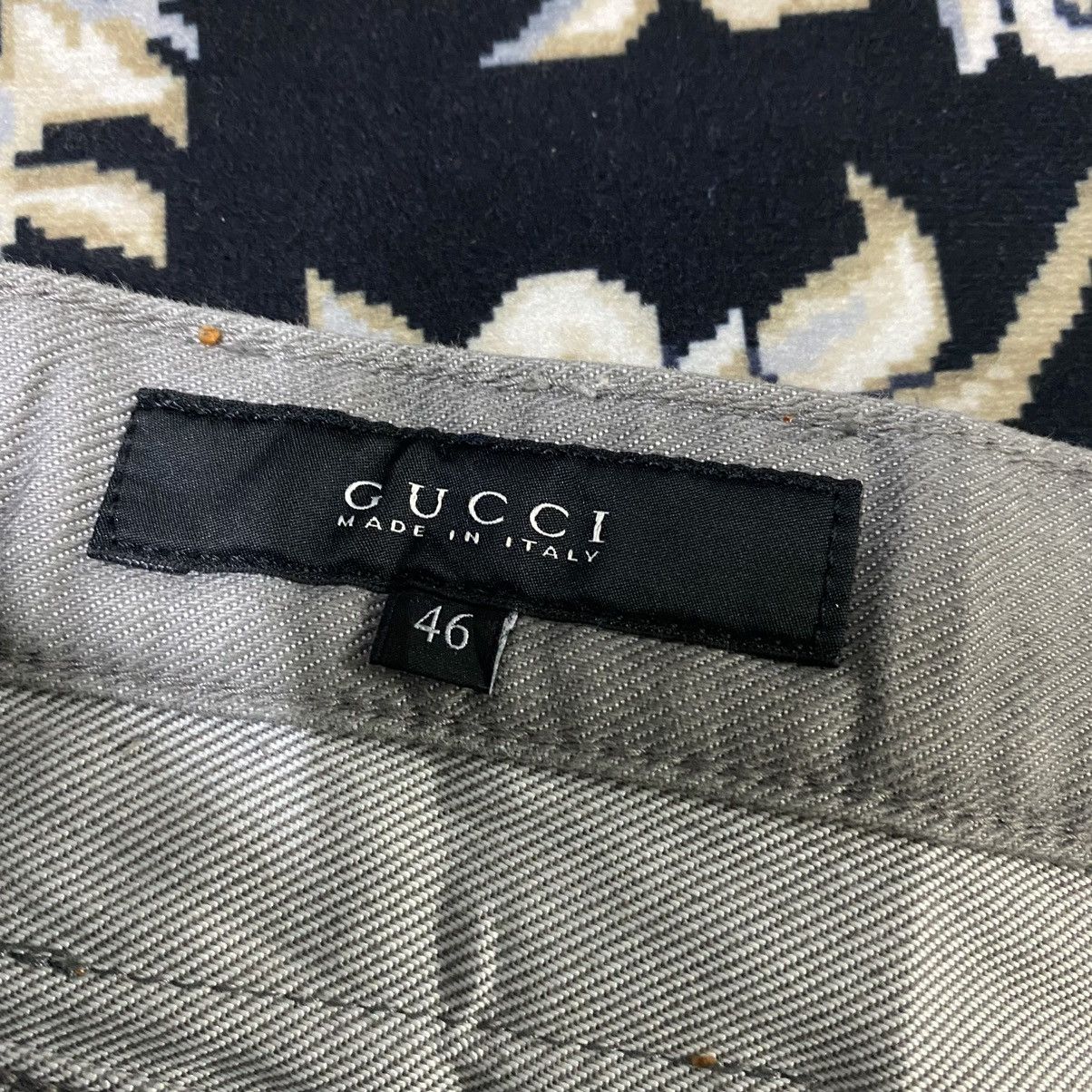 Gucci Gucci Grey Denim Jeans Tom Ford Size US 31 - 17 Thumbnail