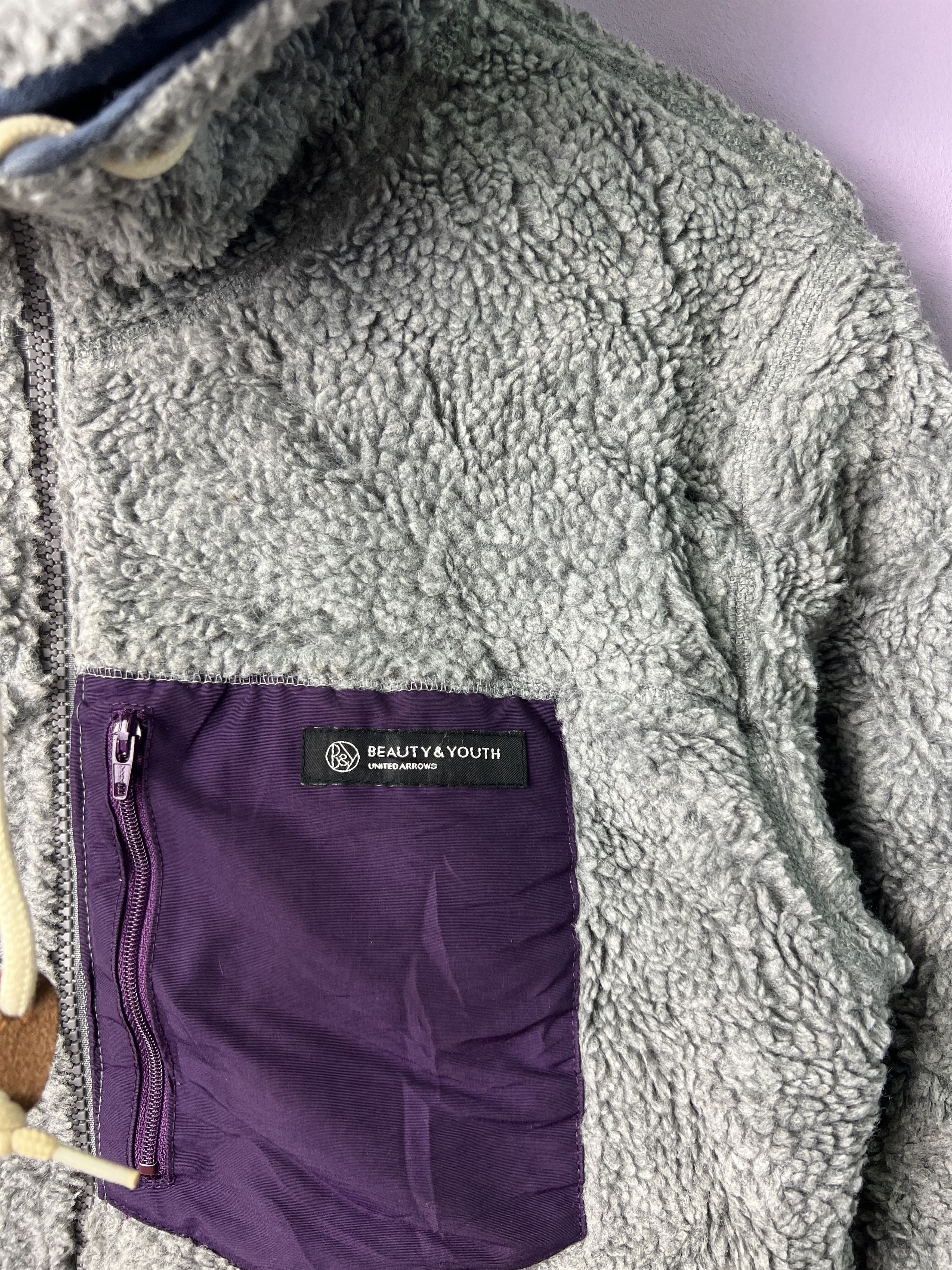 BEAUTY&YOUTH 🔥Beauty&Youth United Arrows Reversible Sherpa Jackets Size US S / EU 44-46 / 1 - 9 Thumbnail