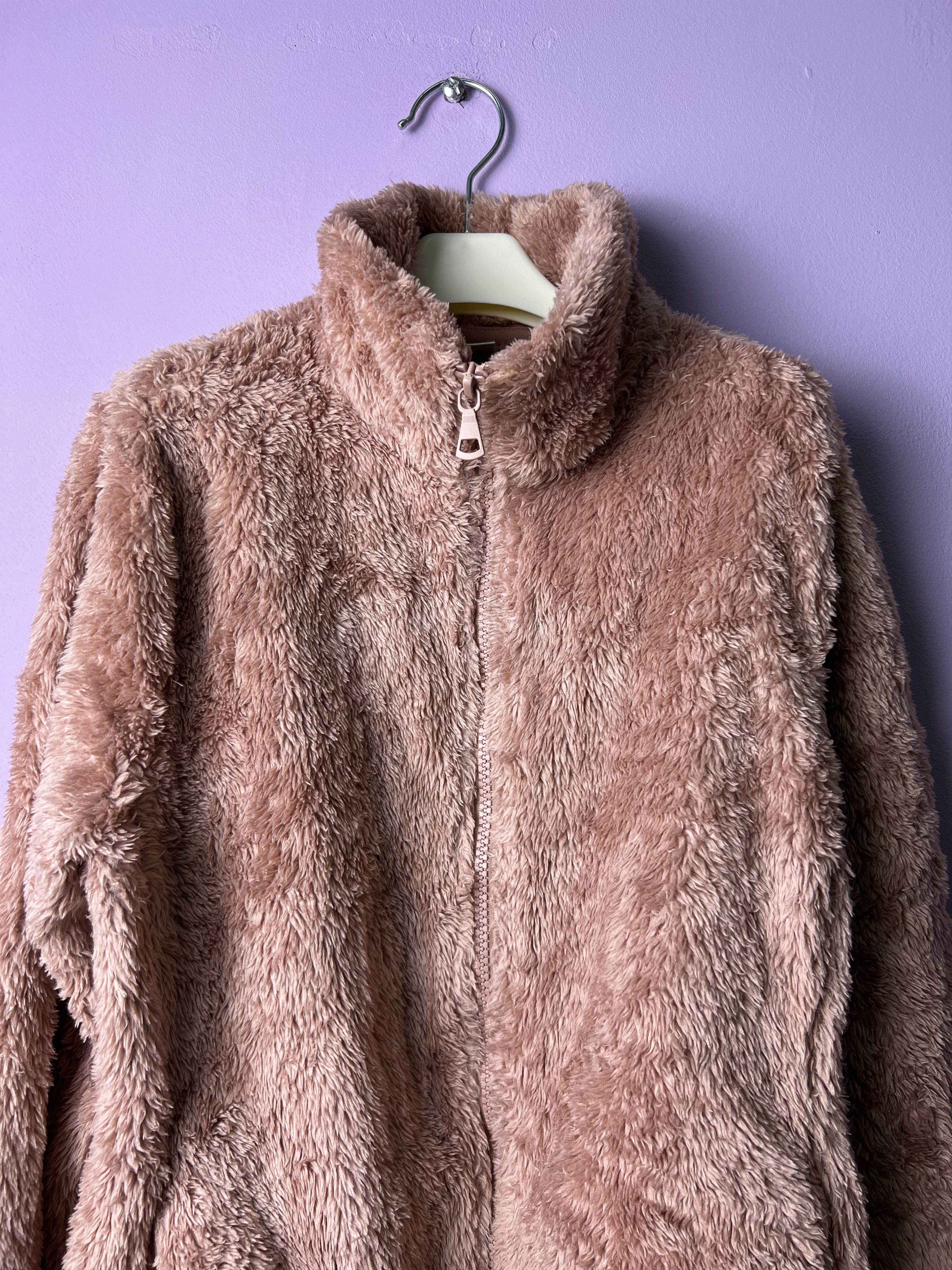 Japanese Brand 🔥Uniqlo Faux Fur Zipper Jackets Size US XS / EU 42 / 0 - 9 Thumbnail